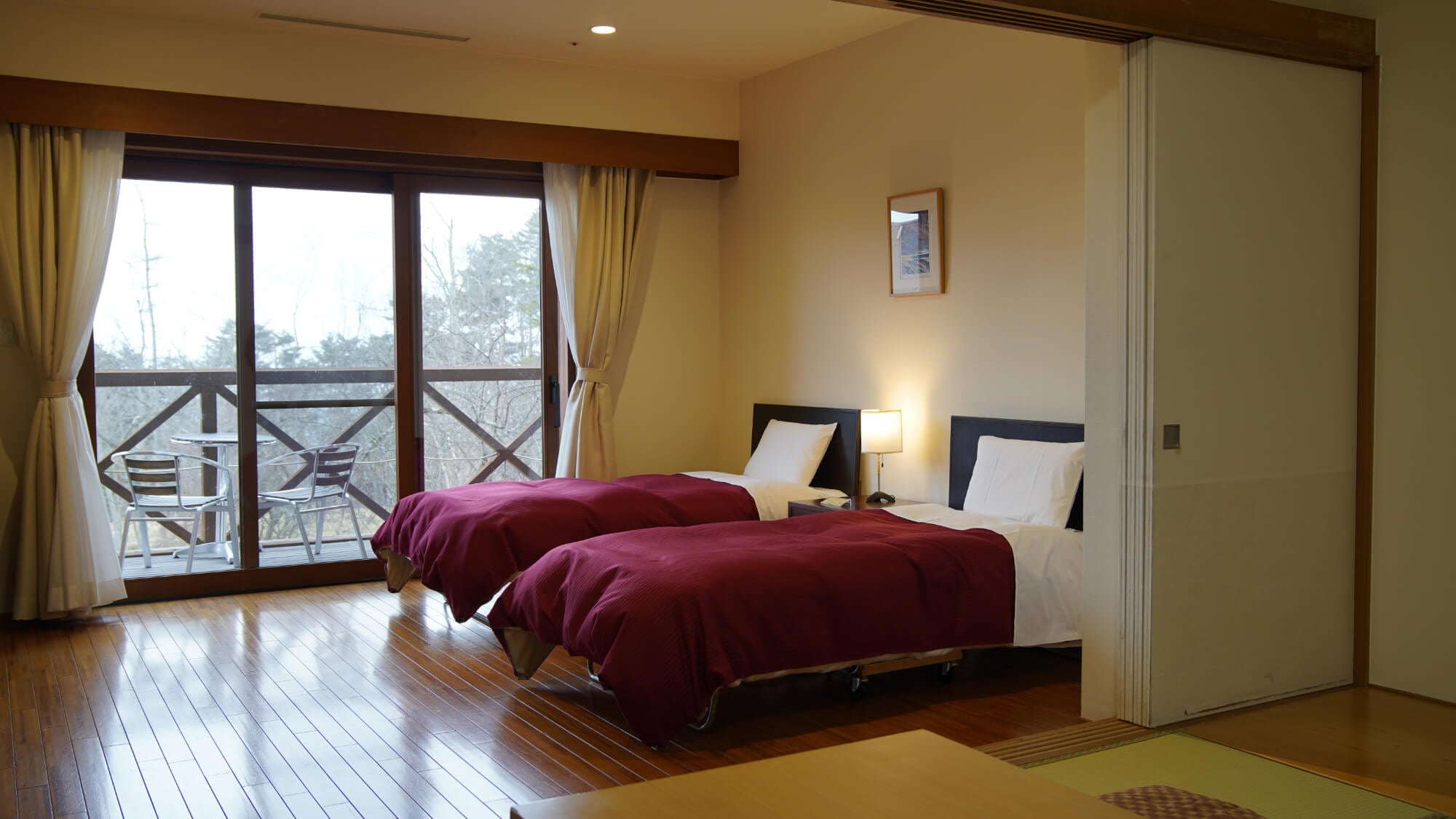 New building Japanese-Western style room
