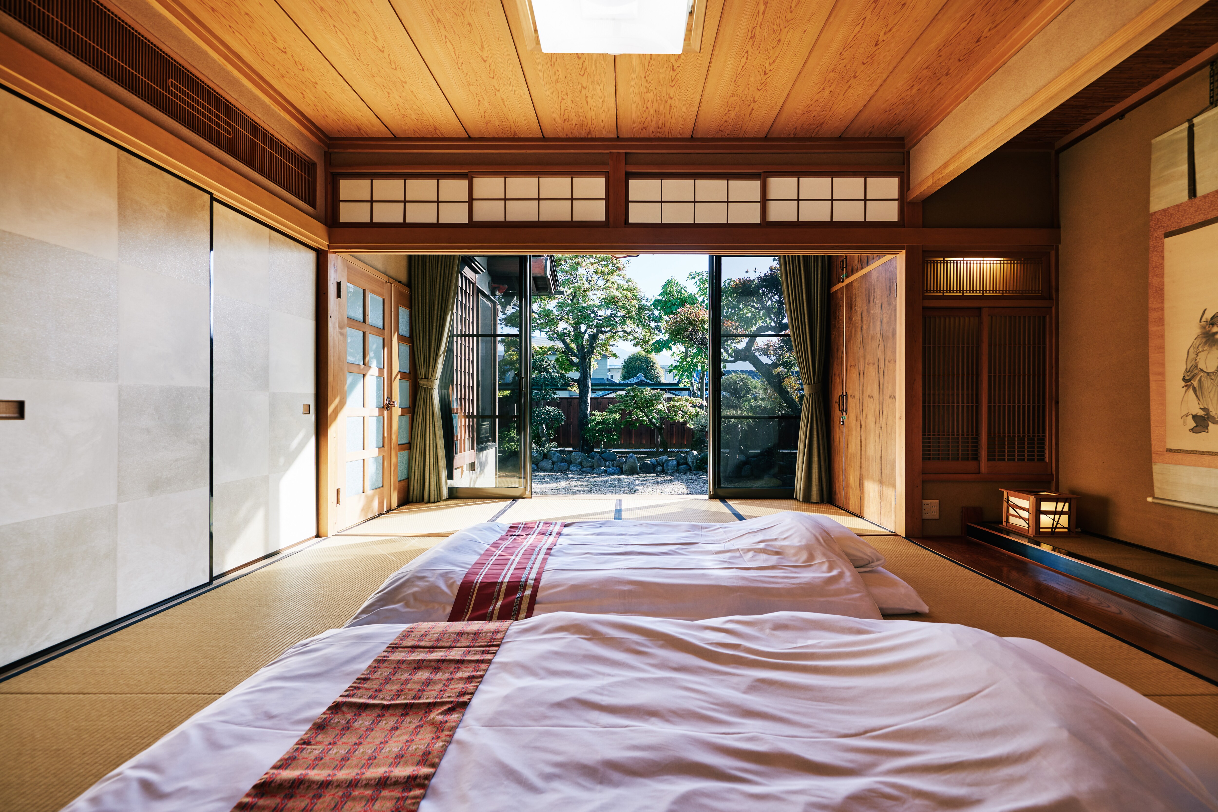 微型花園 猿樂庵館 [KAWAZU] 臥室