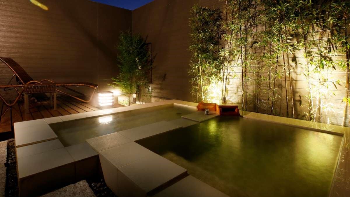 Standard guest room/open-air bath & reclining bath