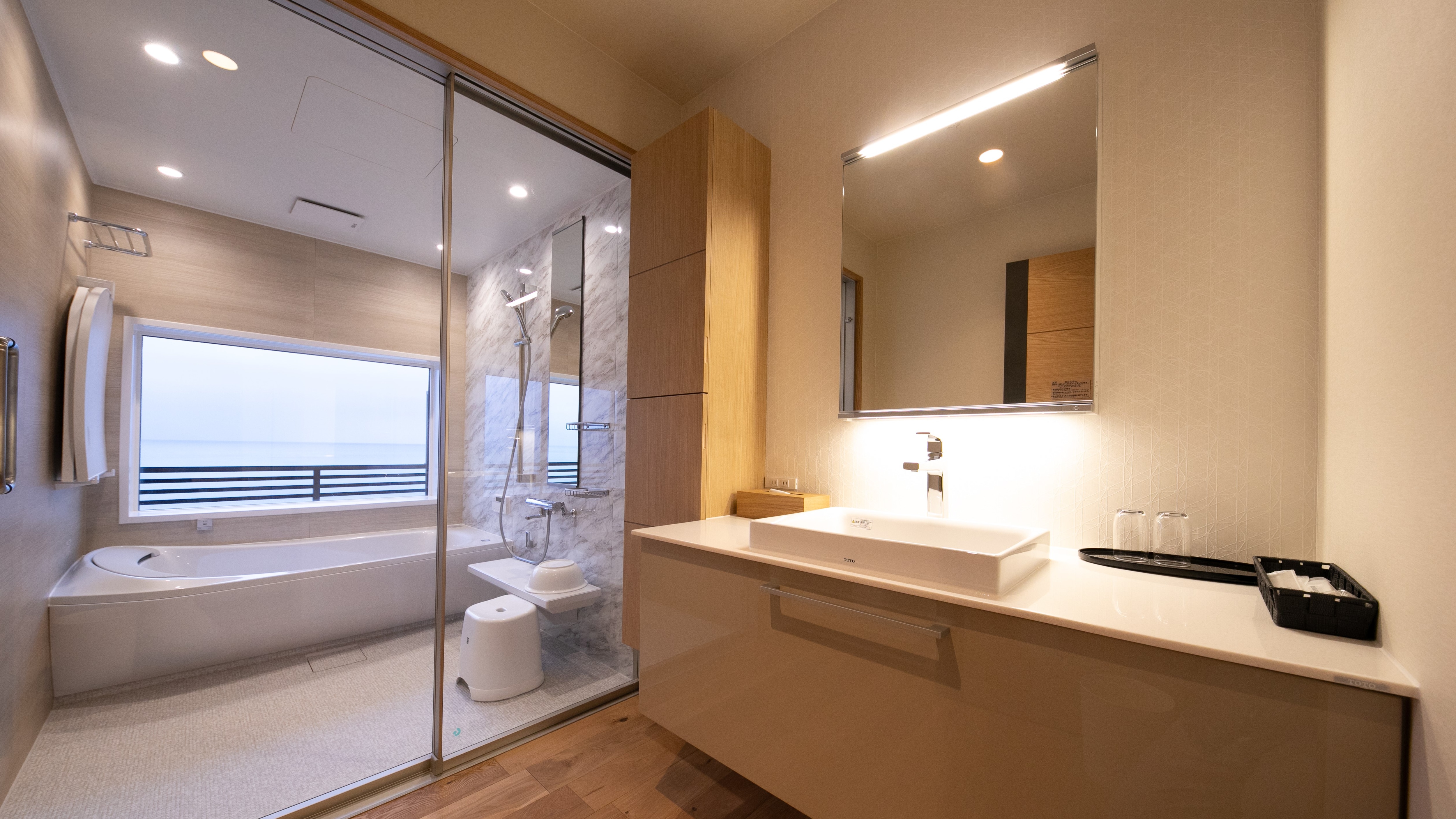 All rooms have ocean views [Jr. Suite Japanese-Western style room - non-smoking]