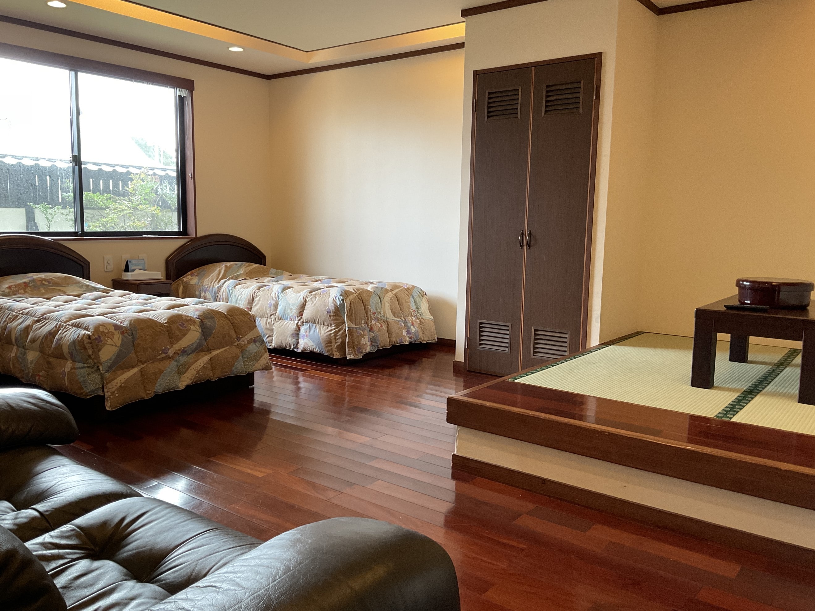 ห้องเตียงแฝดสไตล์ตะวันตก