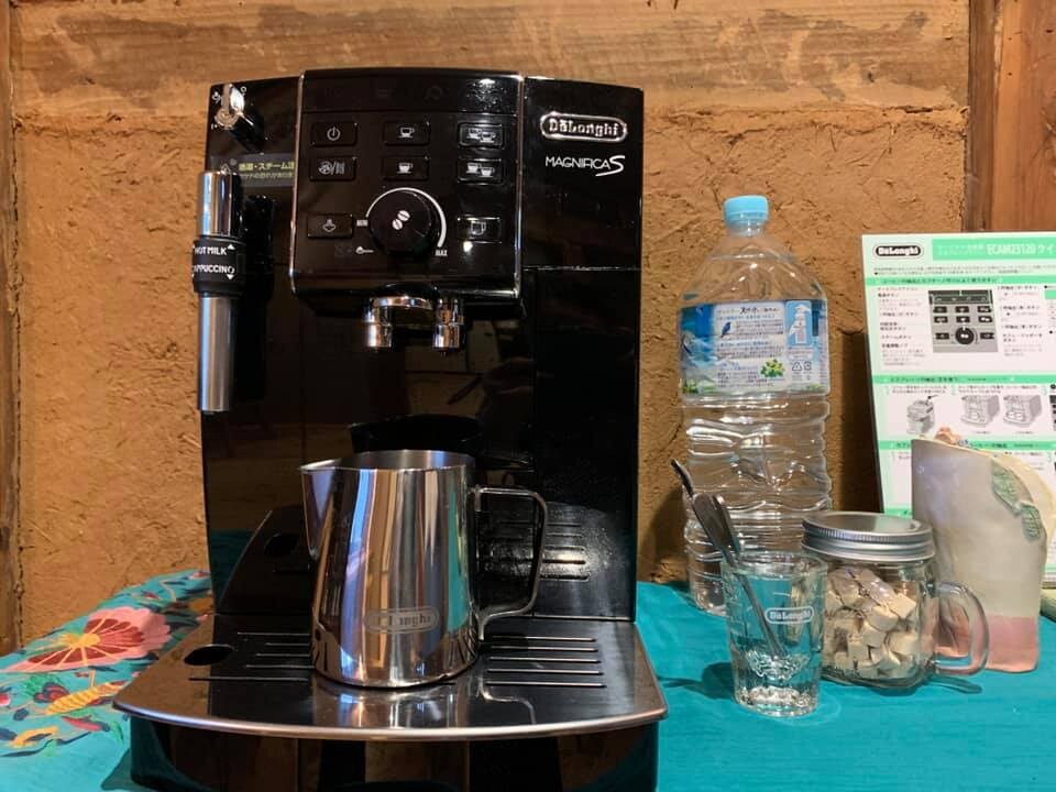 Cafe space with DeLonghi