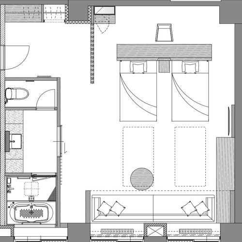 Superior 55 square meters