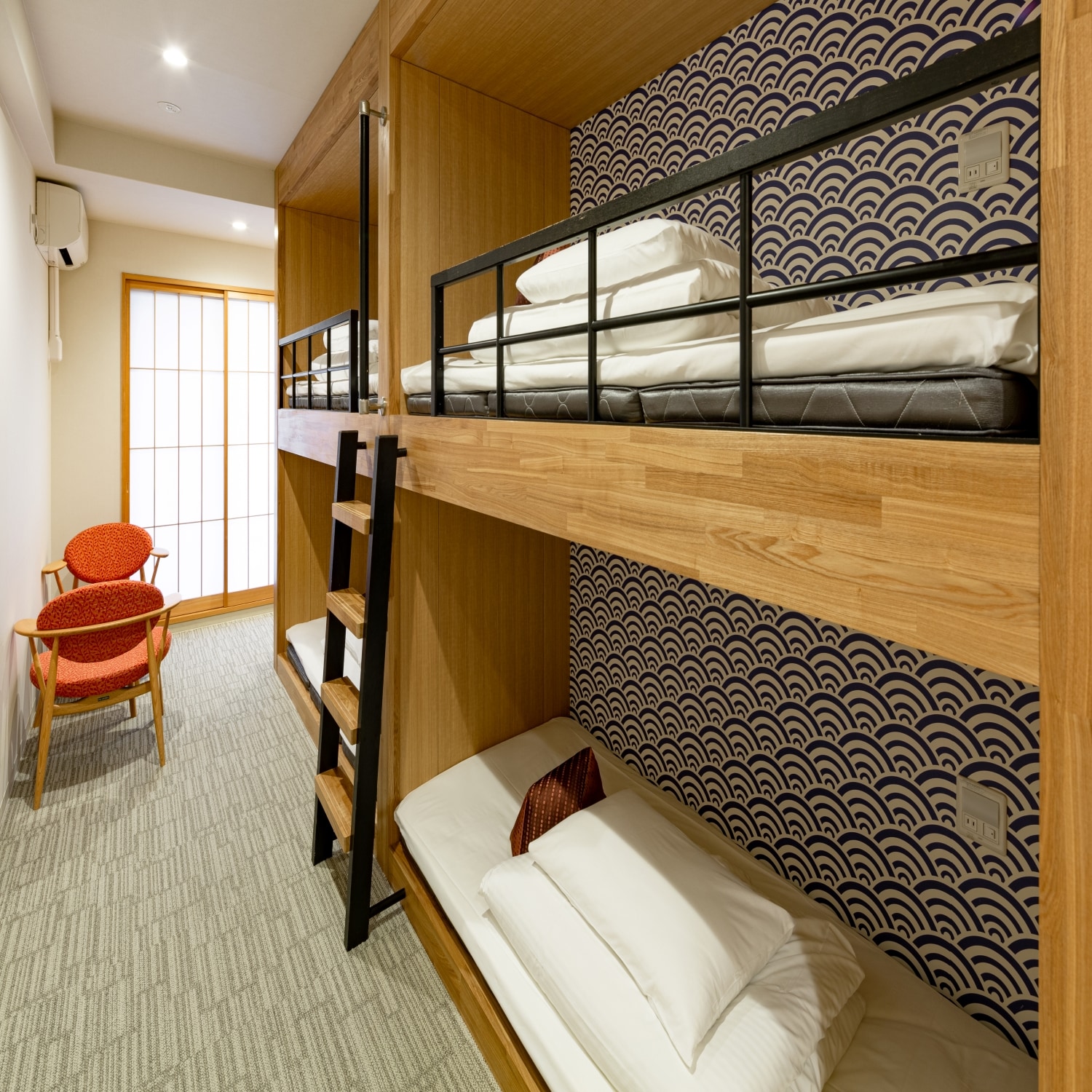 [Custom-made bunk bed room] 24㎡~/Relax in private space/Ideal for families and groups