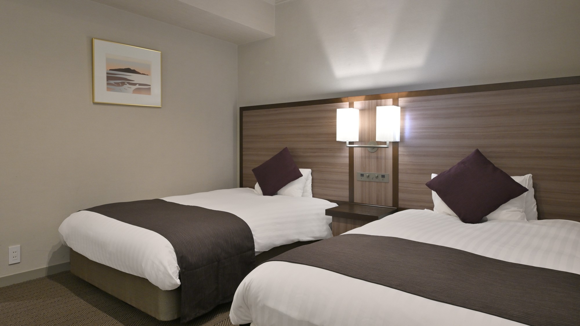 ■Main building Deluxe twin (23.3 square meters/bed width 125 cm)