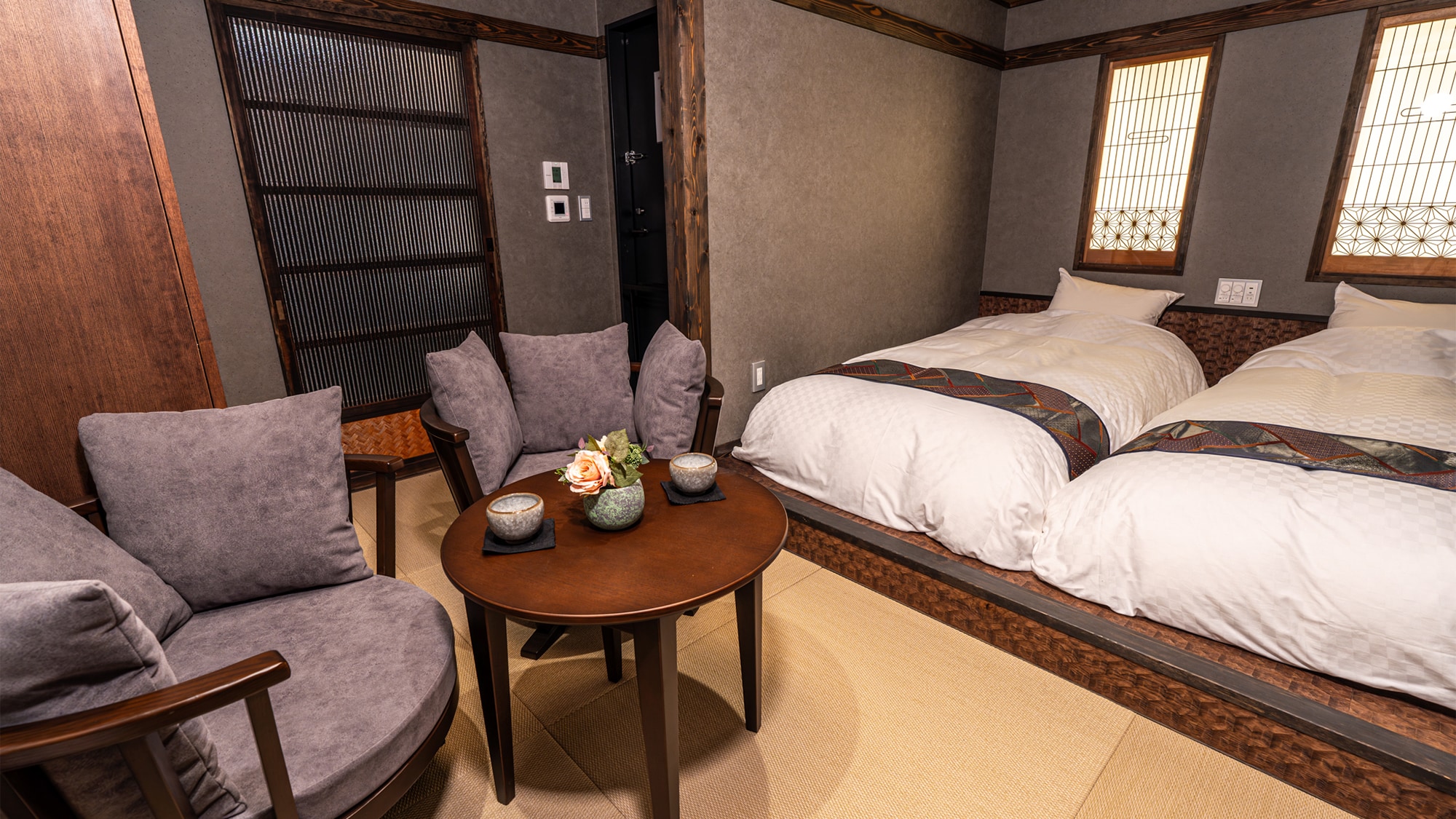Daikoku Amenoma (Phòng đôi đặc biệt có bồn tắm Shigaraki)