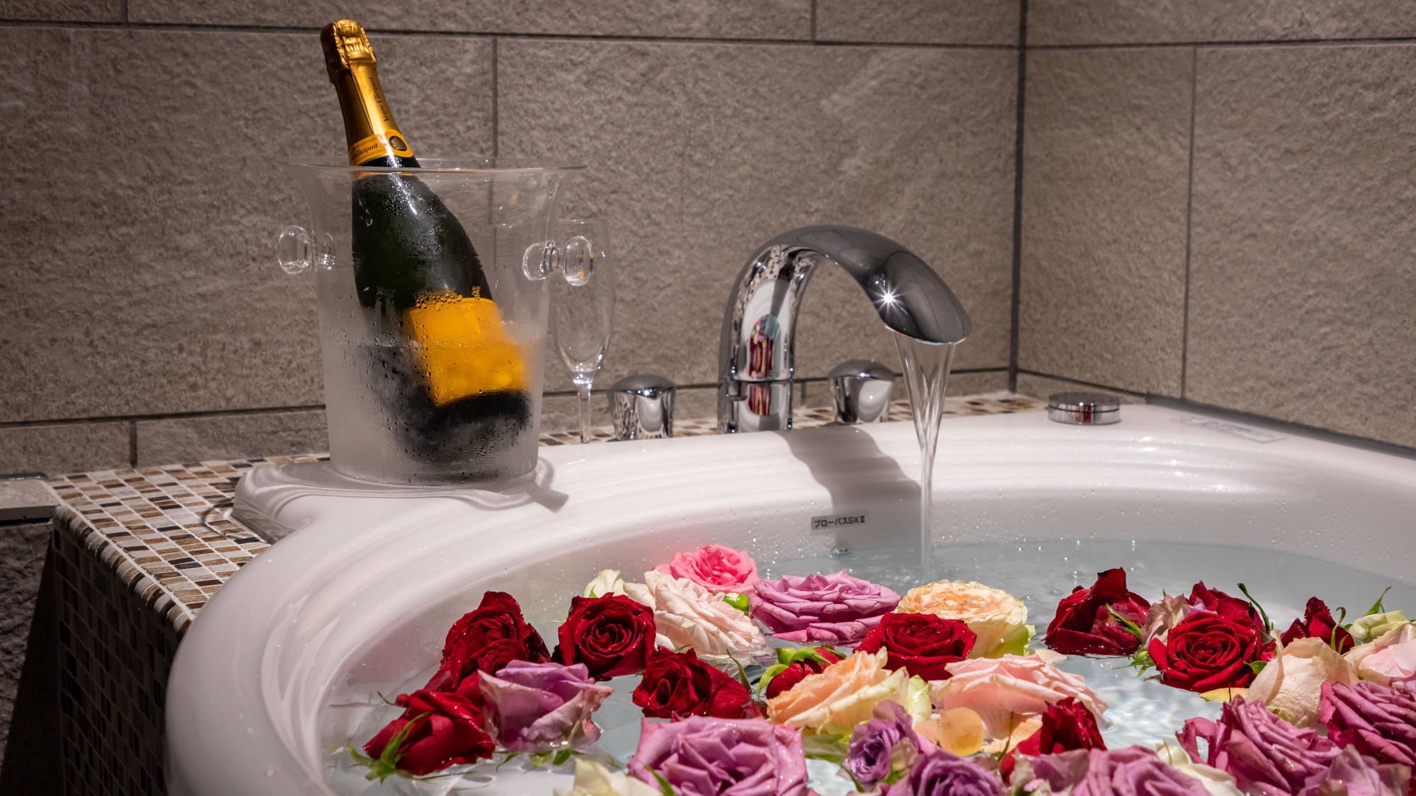 Rose bath (optional) [Designer room with jacuzzi] "CLIFFORD" 47 square meters