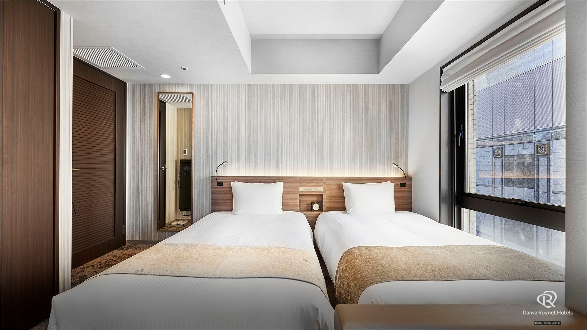 Standard twin room (23m², 2 beds 110cm wide)