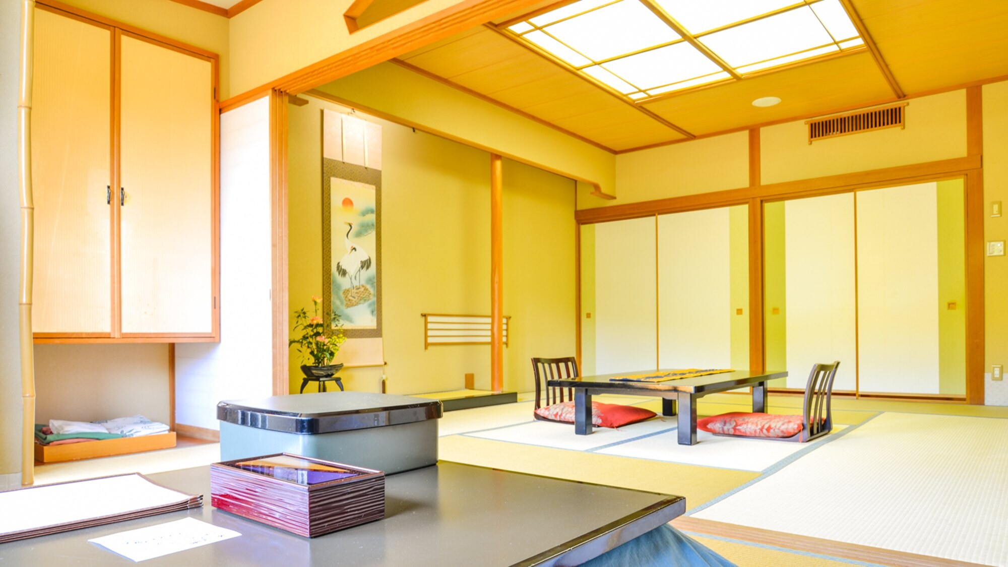 *[1st floor Hanamaki no Yakata / with sunken kotatsu] Located in the back room, the space is spacious.