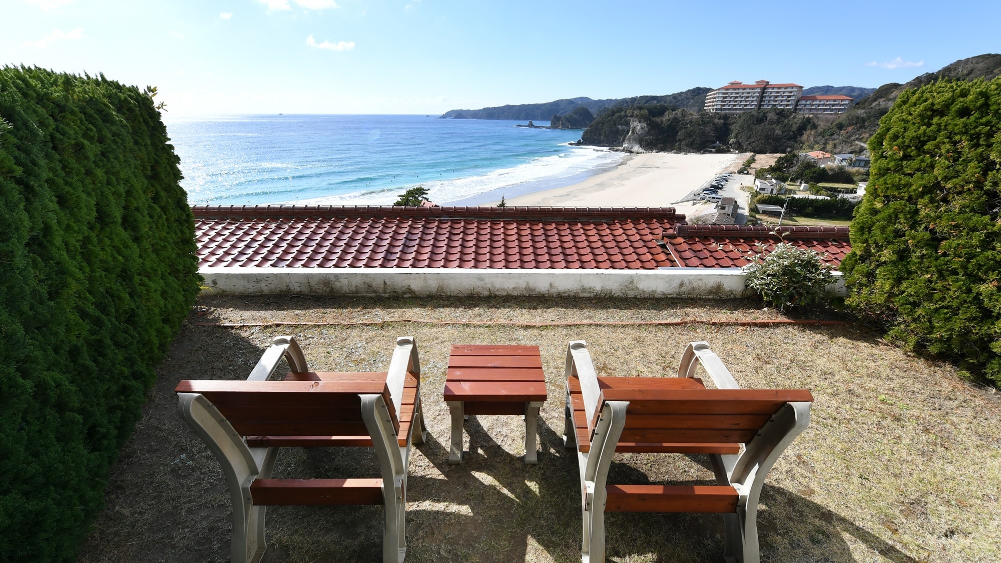 Example of a view from a guest room on the 4th floor