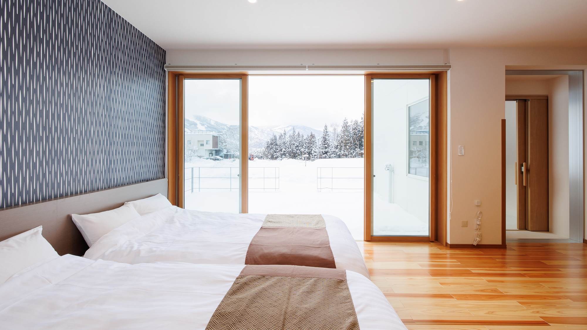 [Grand Cottage Hakuba] 配有電動車的客房，方便移動“白馬Yarugatake”