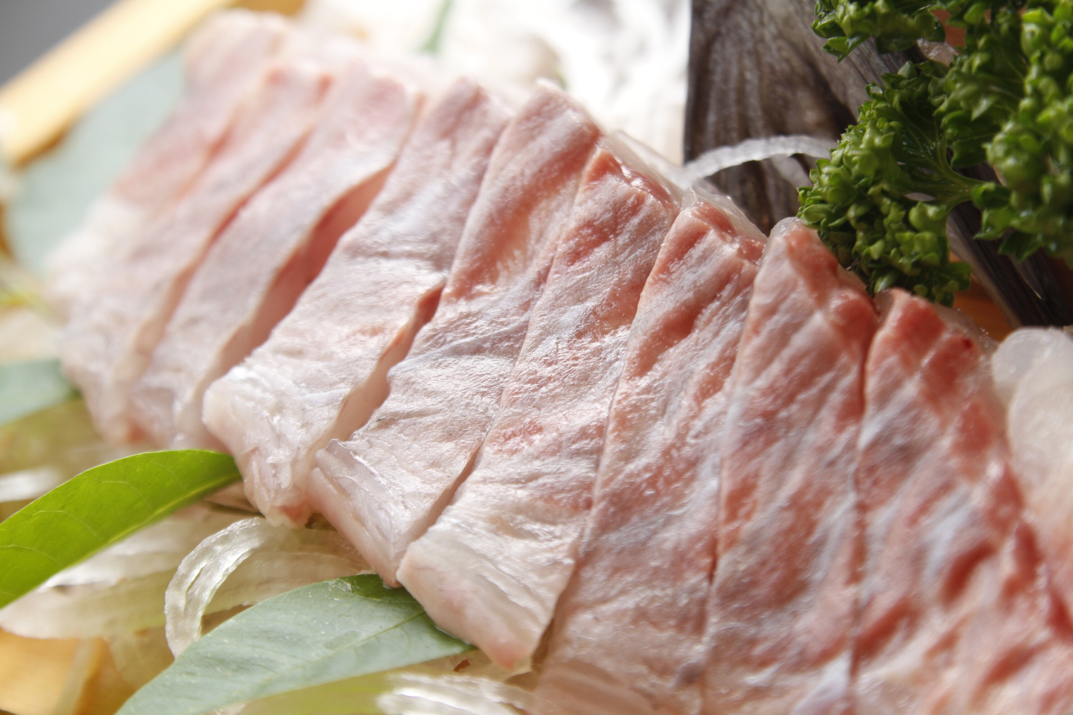 Delicious, firm sashimi★
