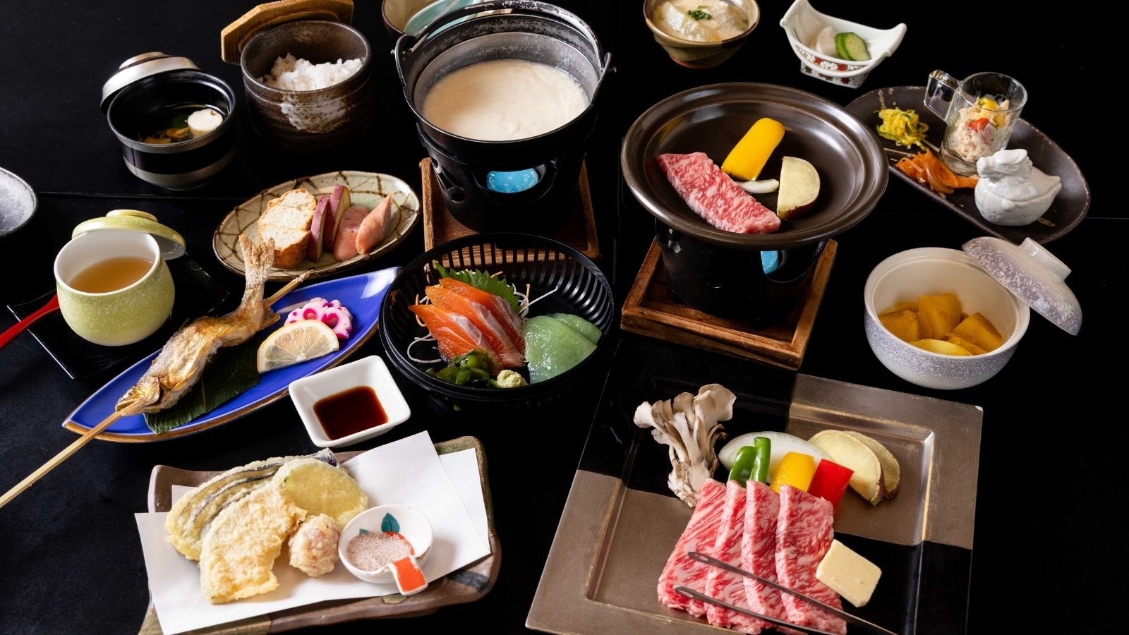 [Example of Kaiseki cuisine]