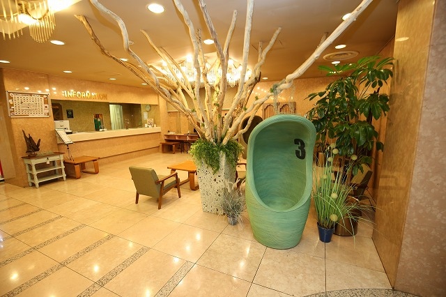 Hotel lobby