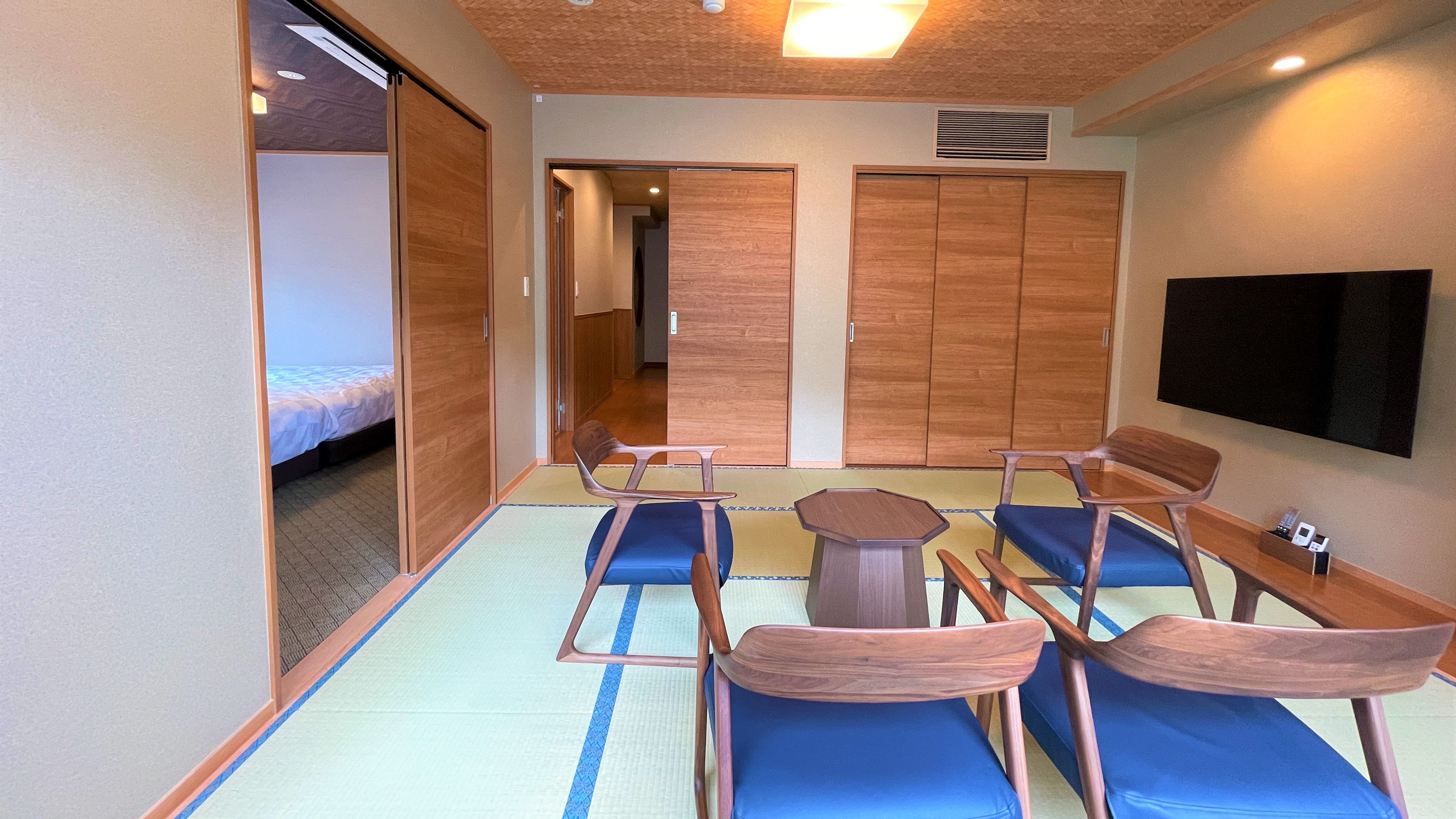 Main building suite room, Japanese-style room 10 tatami mats (example)