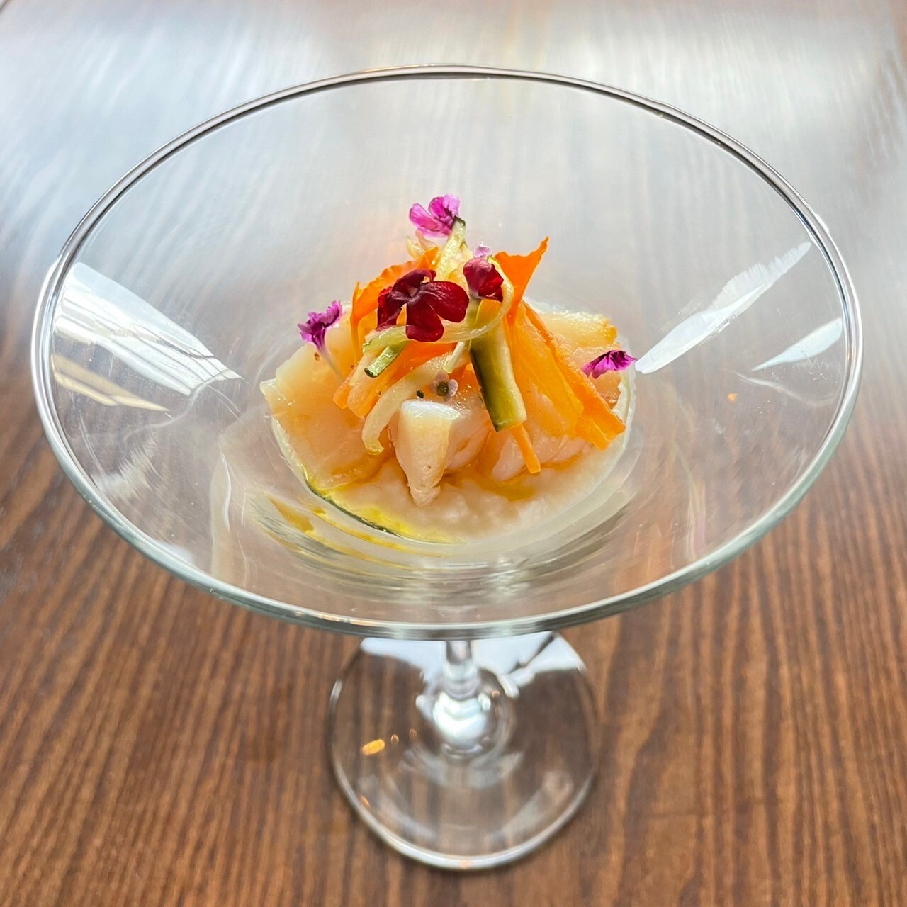 Scallop parfait