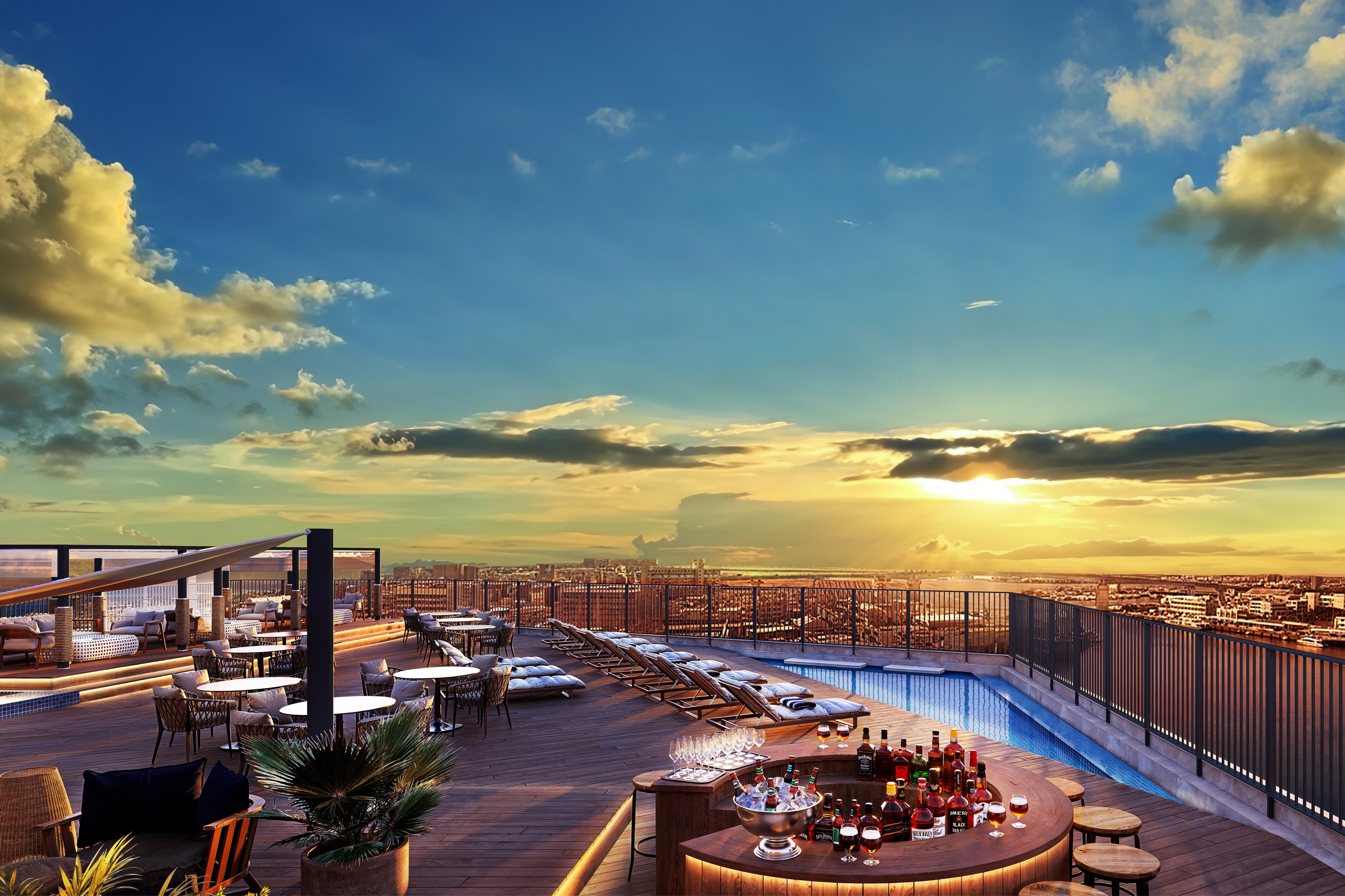 ROOFTOP TERRACE(석양)