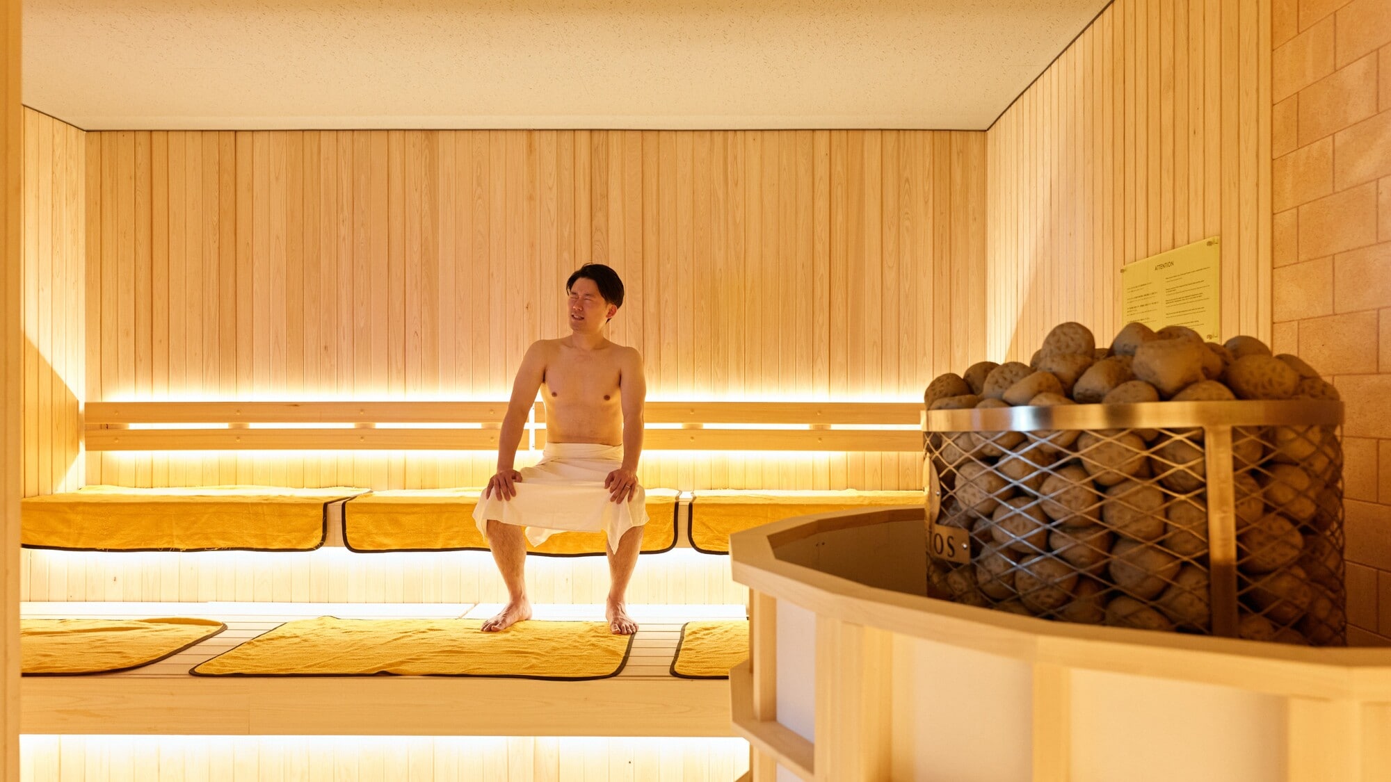 ◆【Sauna】Enjoy a thorough warming of your body and the synergistic effect with the hot springs.