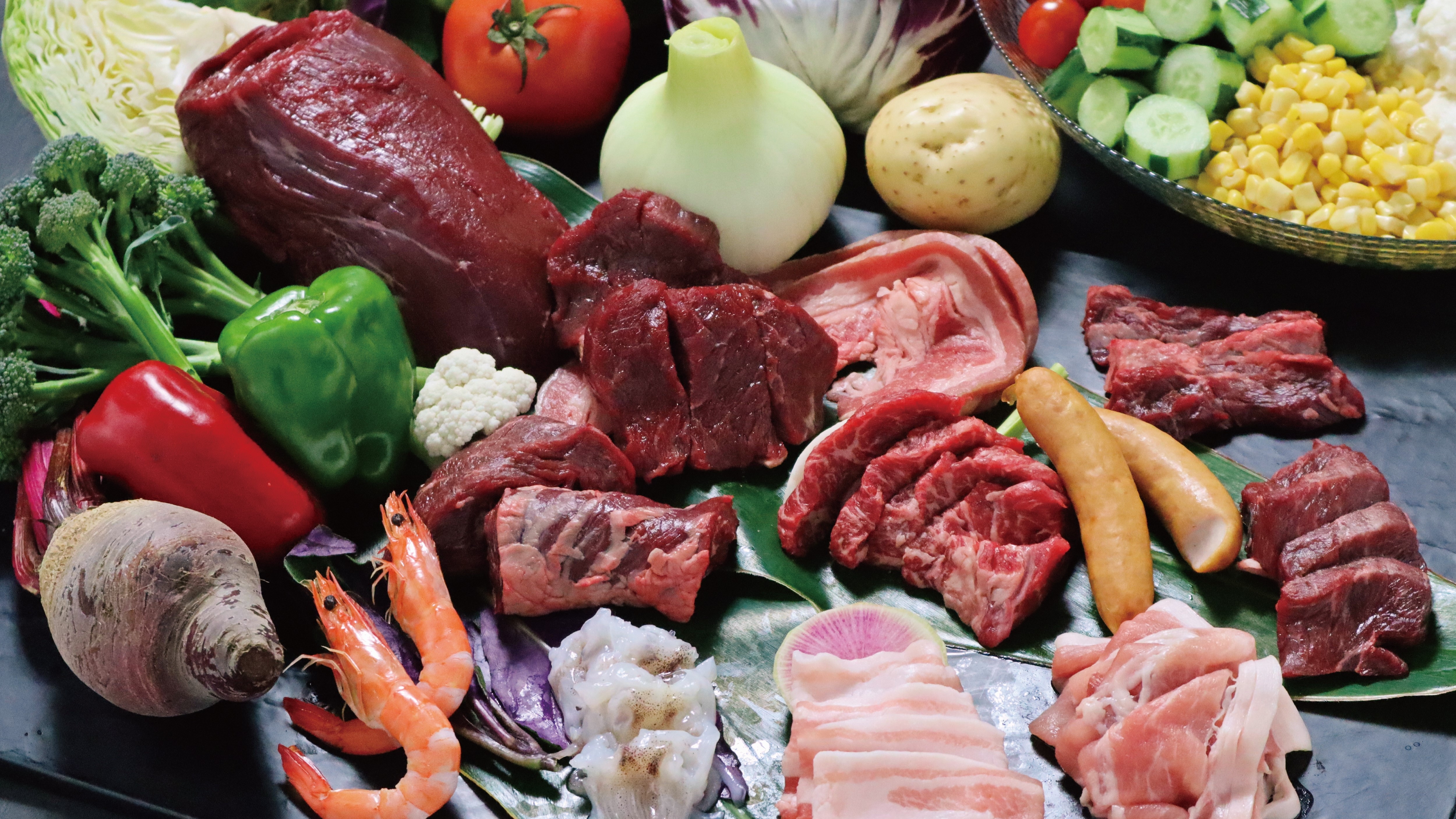 [Seasonal BBQ] *BBQ terrace *Food image