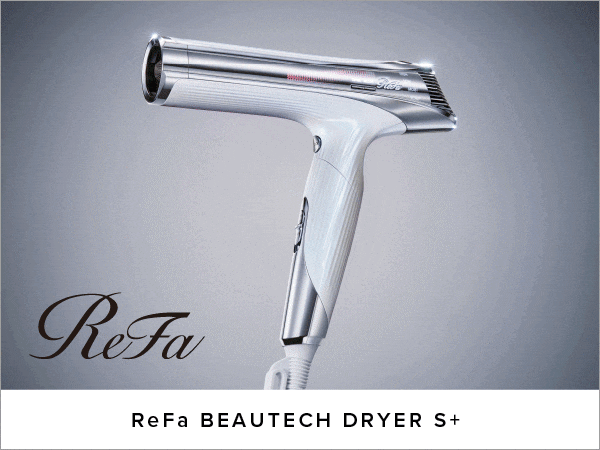 All rooms equipped with ReFa hair dryers