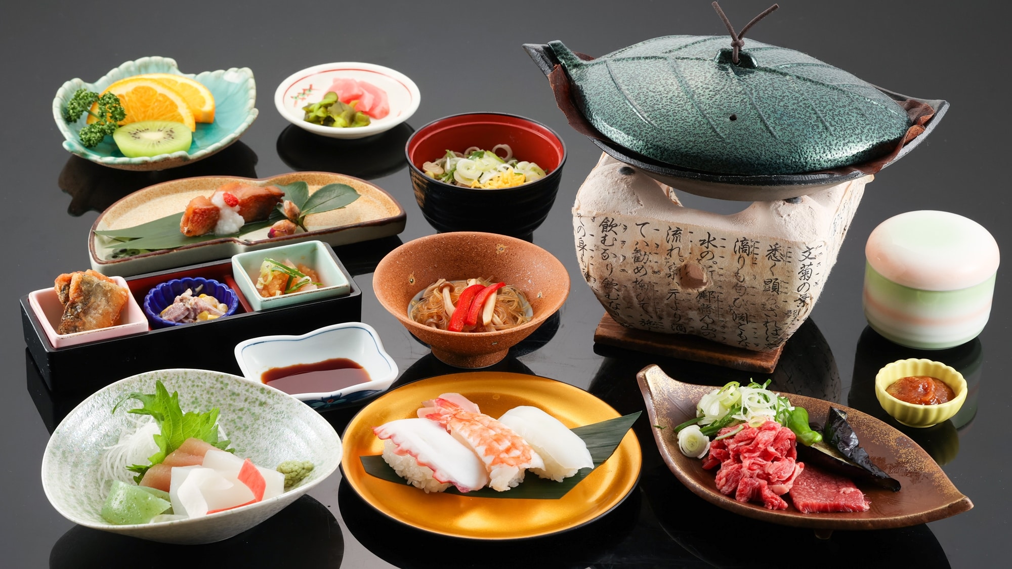 An example of "Ume" Kaiseki