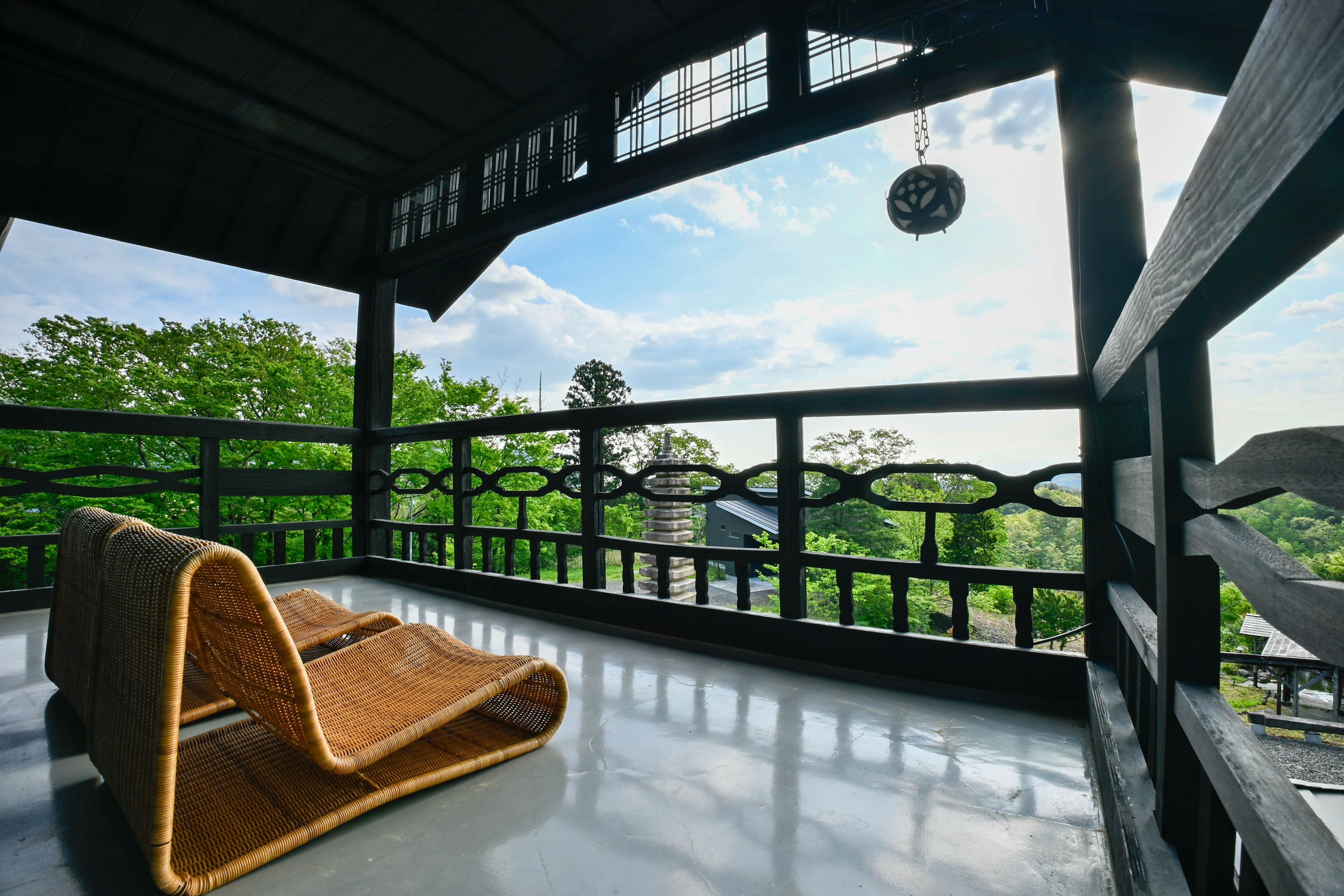 星月露台，一家私人温泉旅馆。