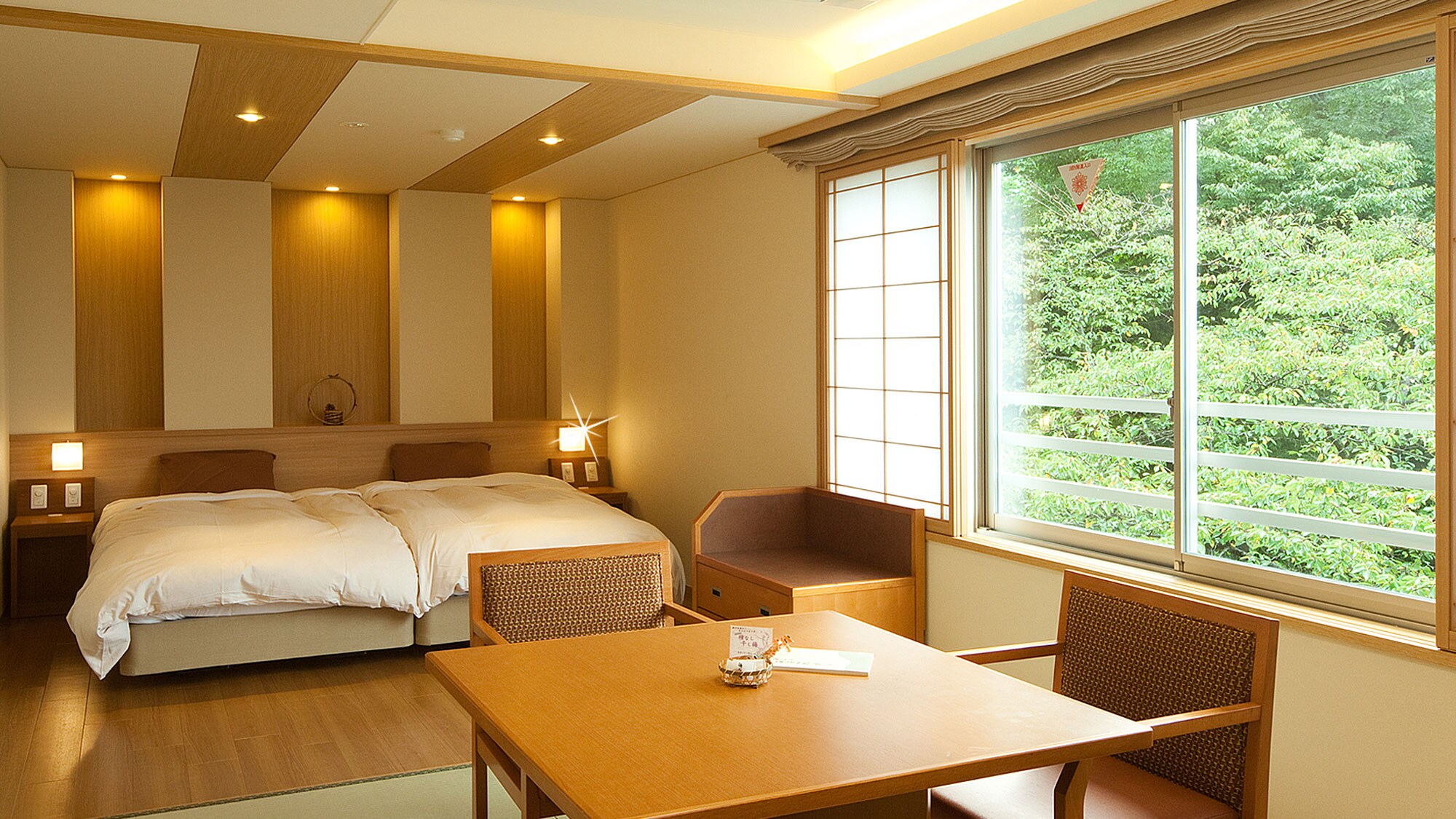 Japanese-style Twin Room [501] Hollywood Bed