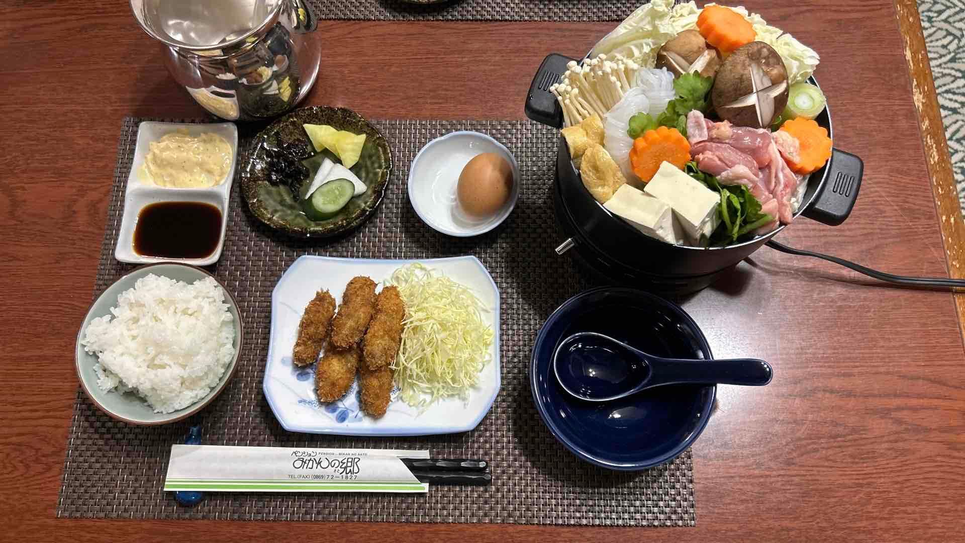 Paket makan malam hotpot ayam