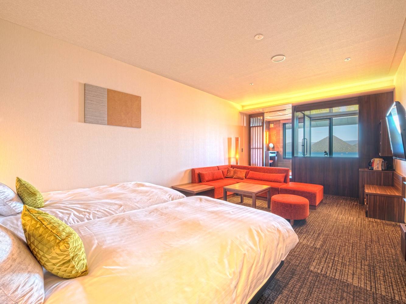 Western-style executive twin room