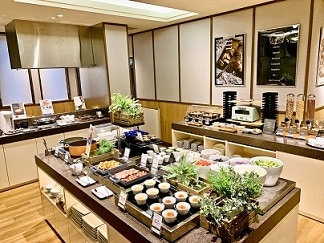 ร้านอาหารเช้า (มุมบุฟเฟ่ต์)