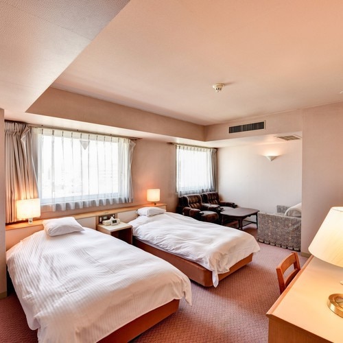 [Twin, non-smoking] 2 single beds (98cm width) ◇24㎡