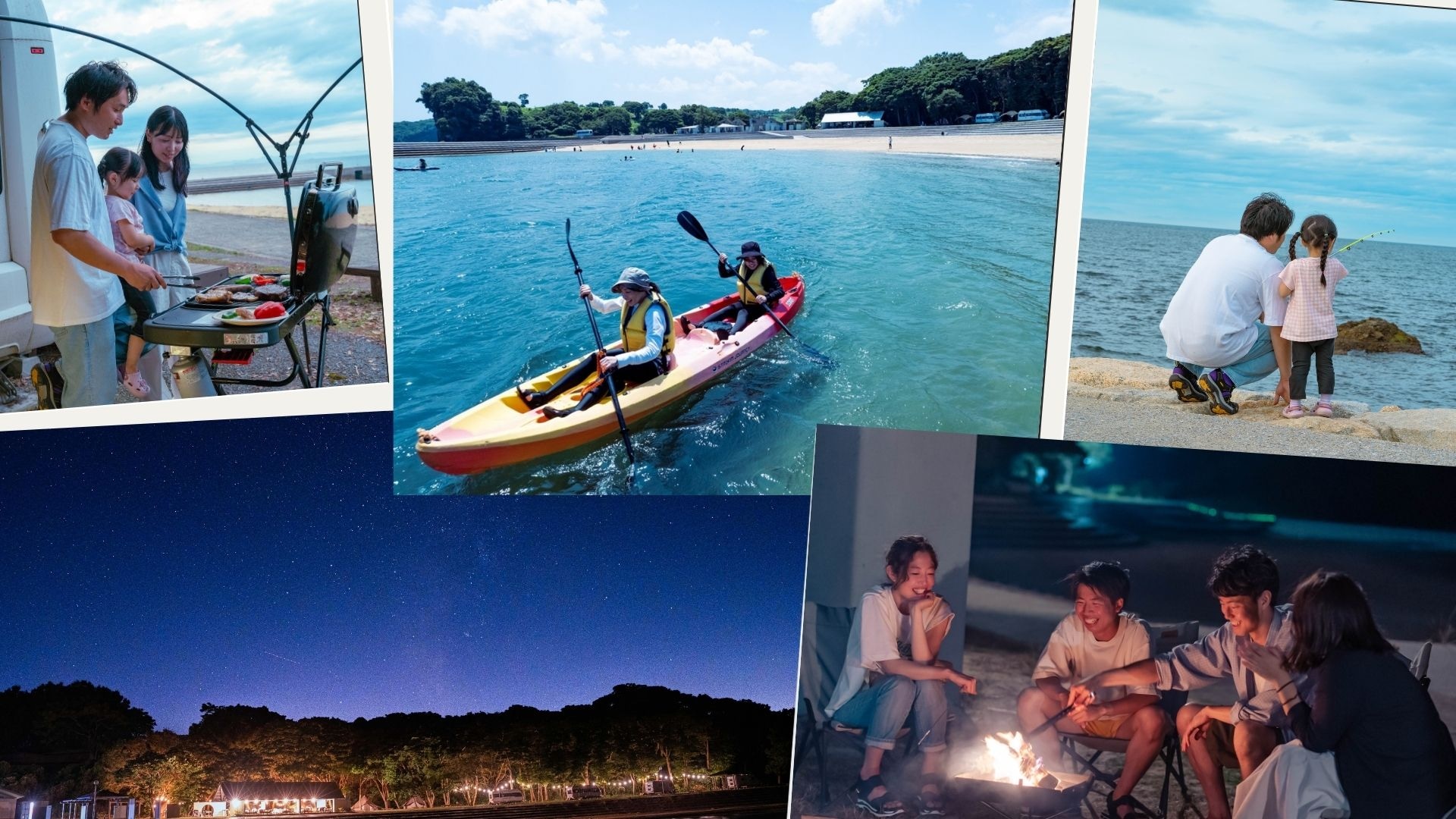 Trải nghiệm ngoài trời bên bờ biển