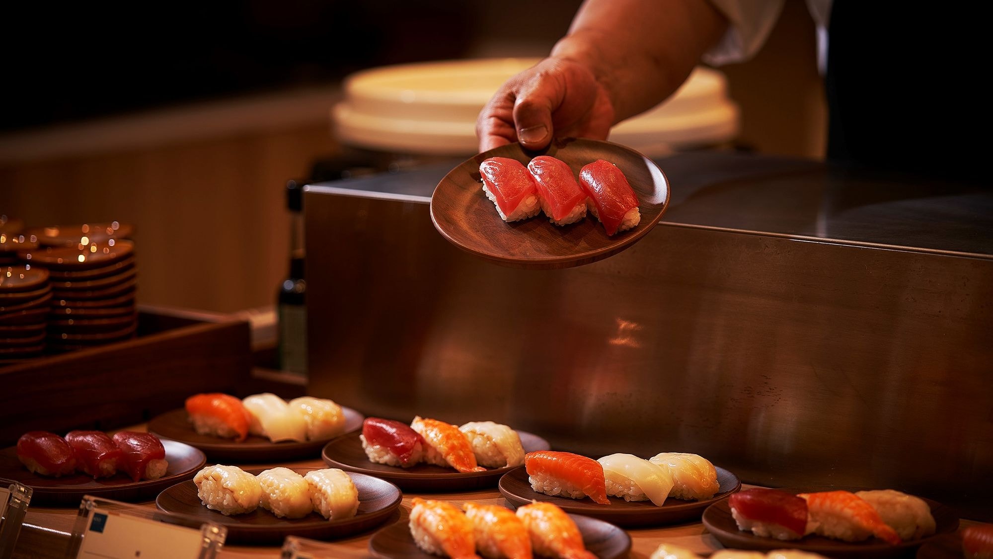Hình ảnh tiệc buffet tối