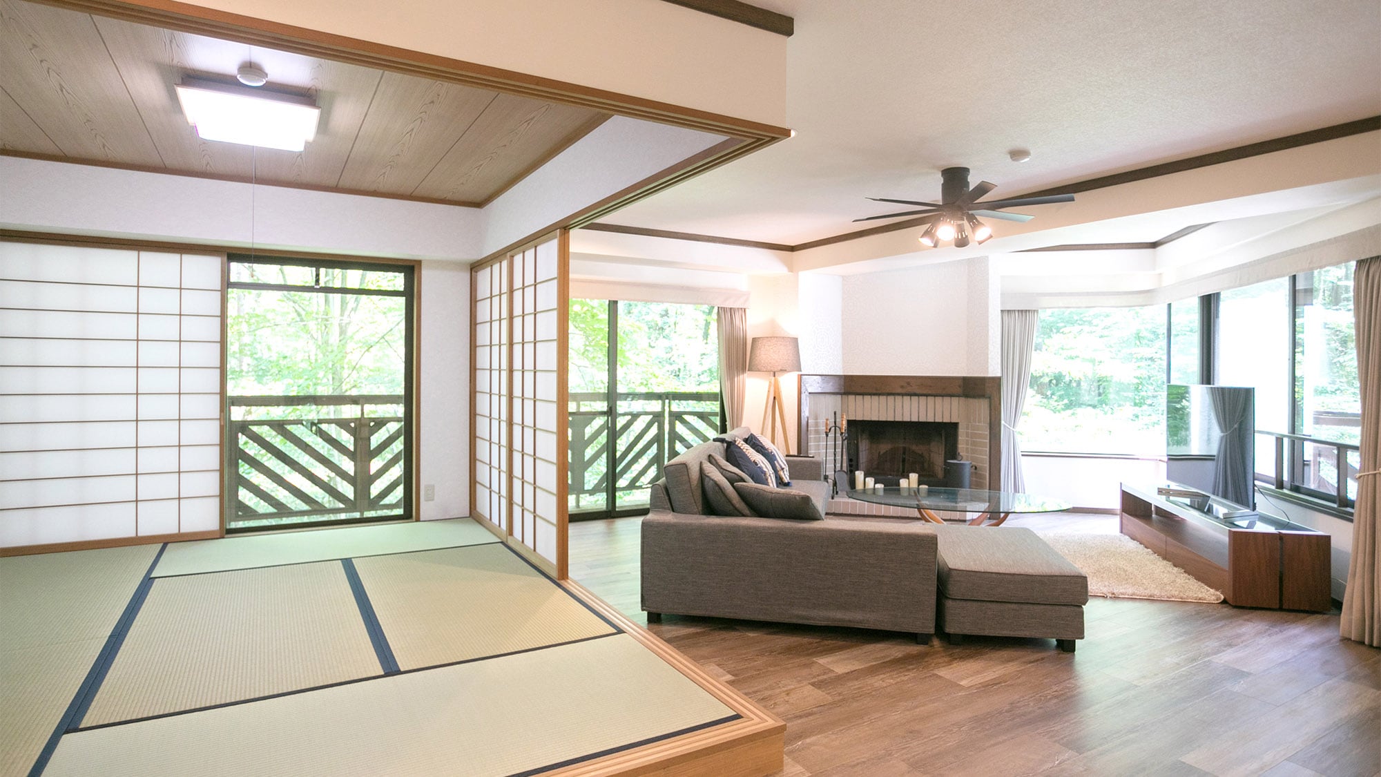 ・ The best of Japanese-style and Western-style rooms