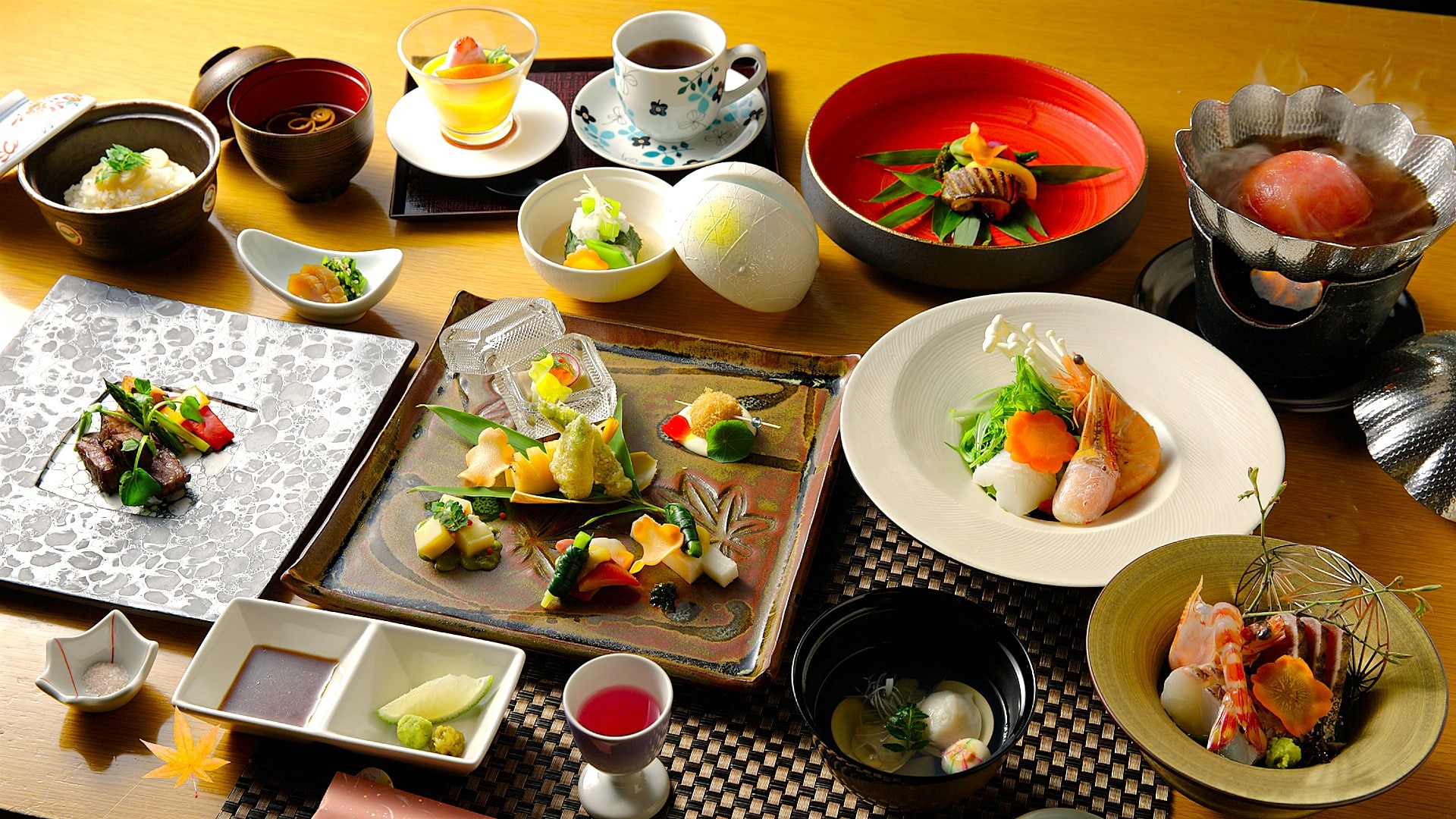 怀石料理菜单示例