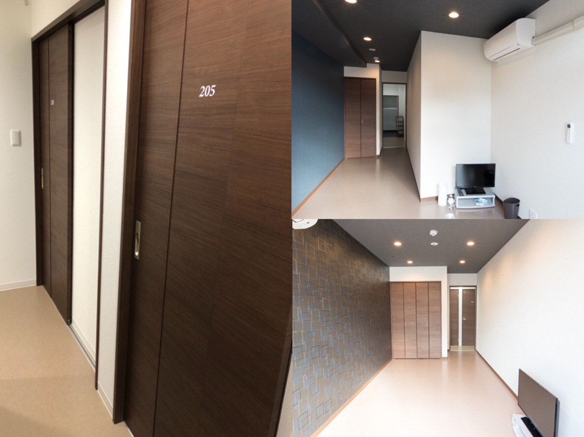 1 room 2 rooms indoor 203 205