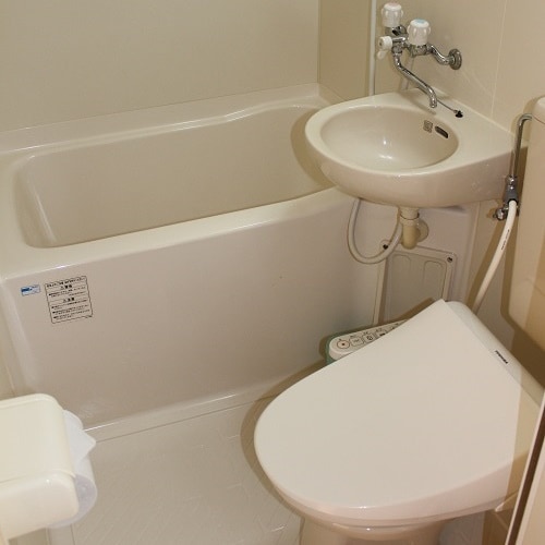 [All rooms have unit baths] Washlets available in all rooms and in all buildings