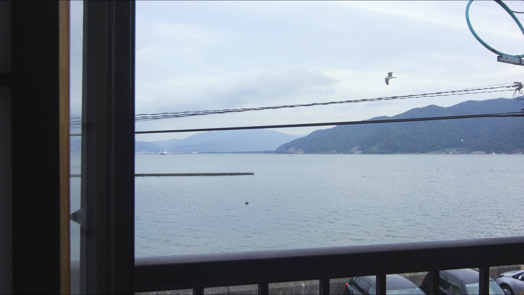 Relaxing Japanese-style room with a view of Tsuruga Bay