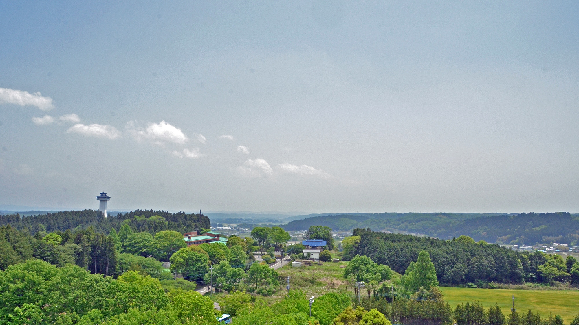 [从本馆眺望] 从瞭望室望去（八沟山方向）