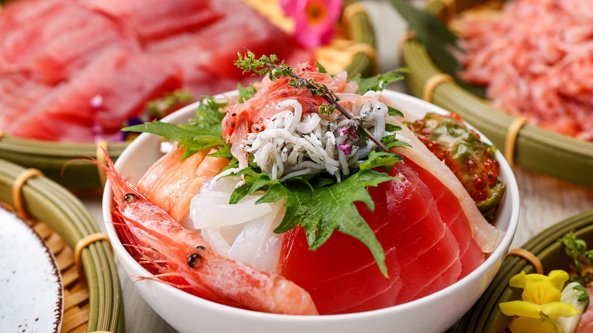 [Dinner buffet] Special seafood bowl