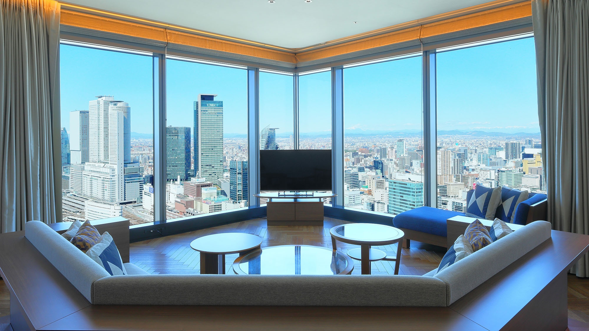 [Tầng 33] Góc cao cấp 2 giường đơn nhìn ra ga Nagoya