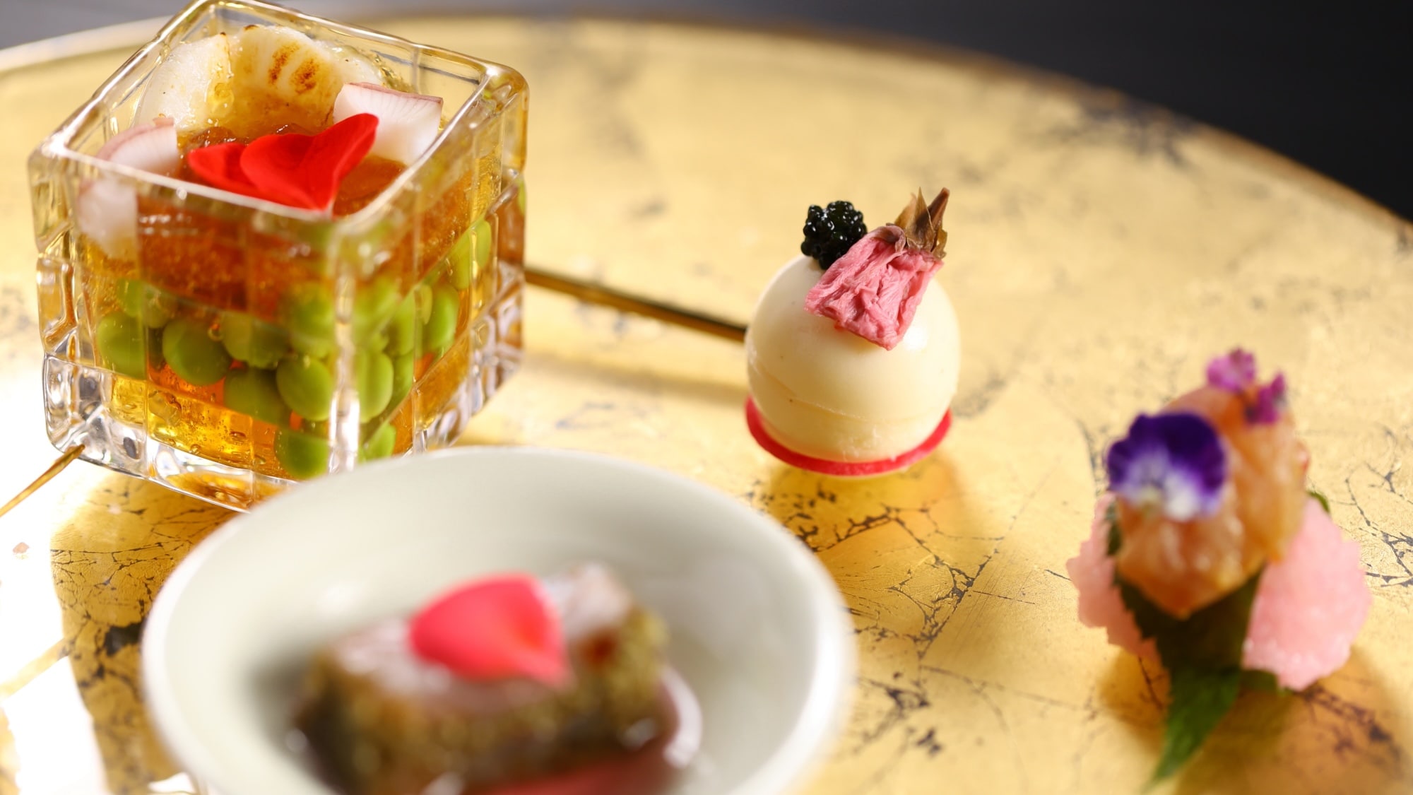 [Menu Musim Semi] Sayuran Musiman: Quill des Fleurs