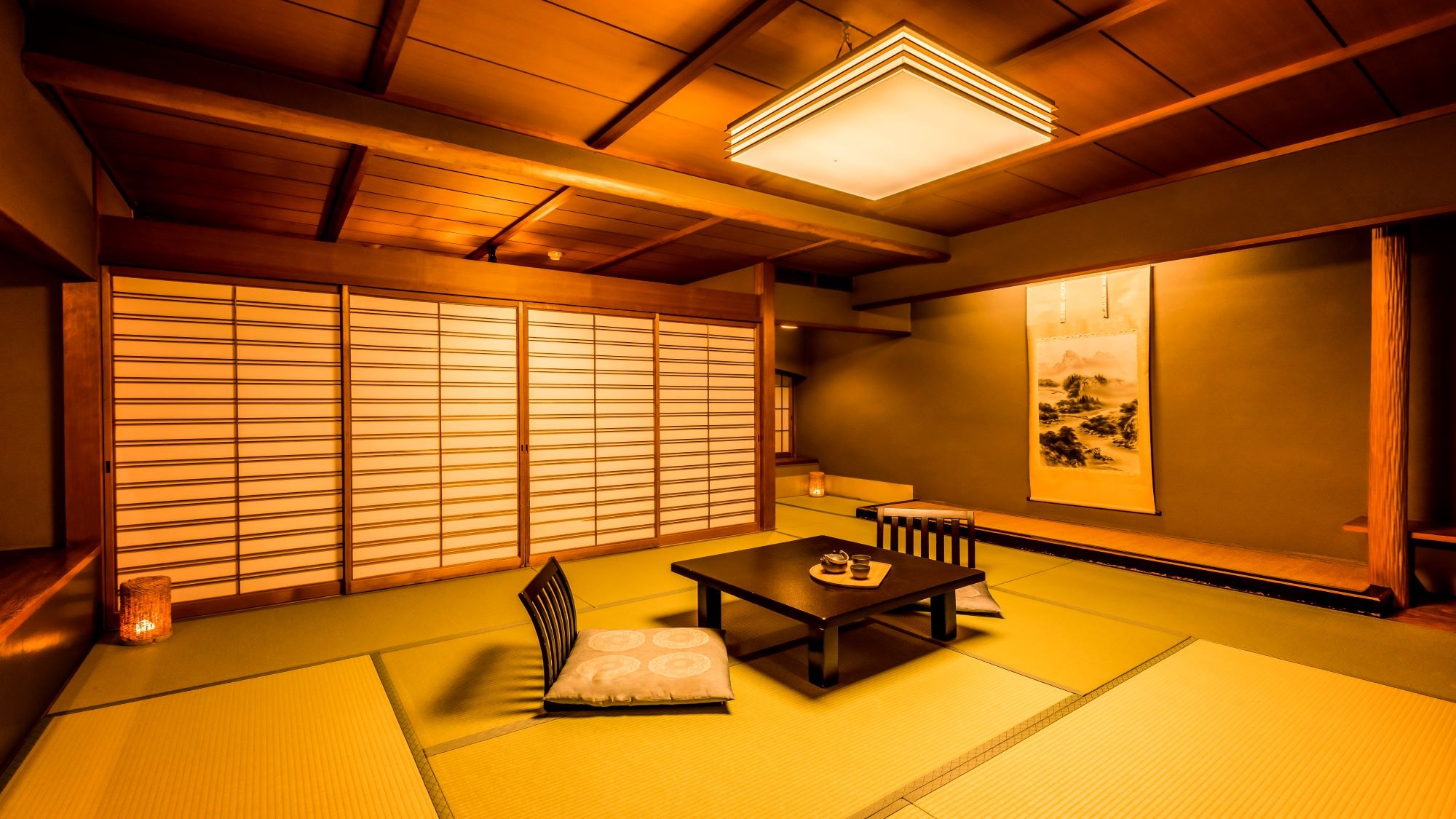 Standard Japanese-style room *An example of a guest room