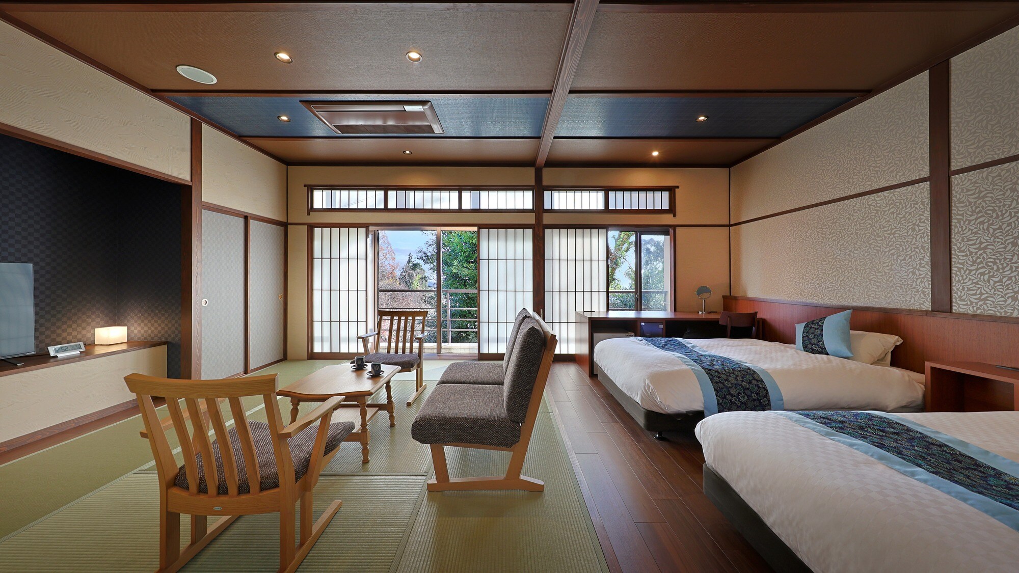 [102 Ruri] Modern Japanese-Western room