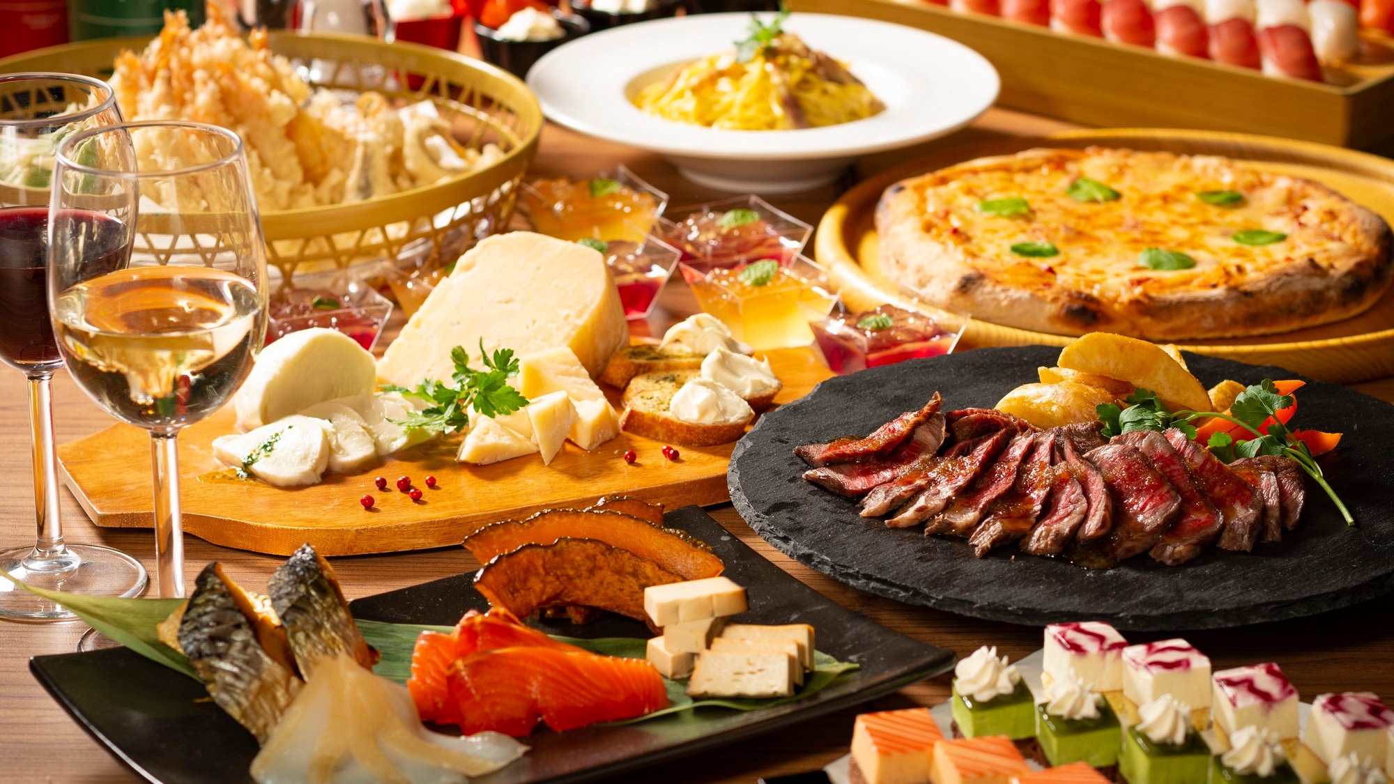 [Dinner] Approximately 90 types of dinner buffet (pictured is an image)