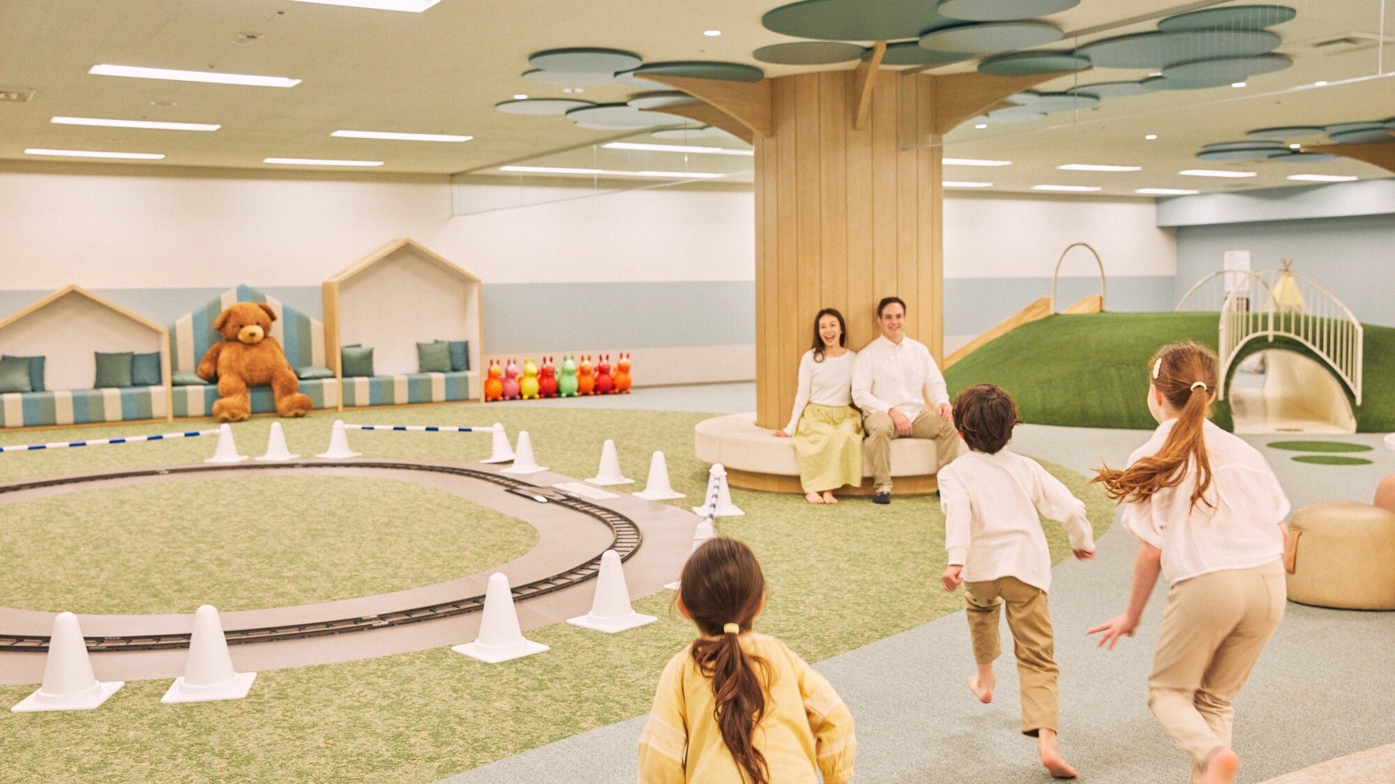 [Ruang Anak NASOBIBA] Zona anak untuk anak usia 2 hingga 6 tahun (anak prasekolah).