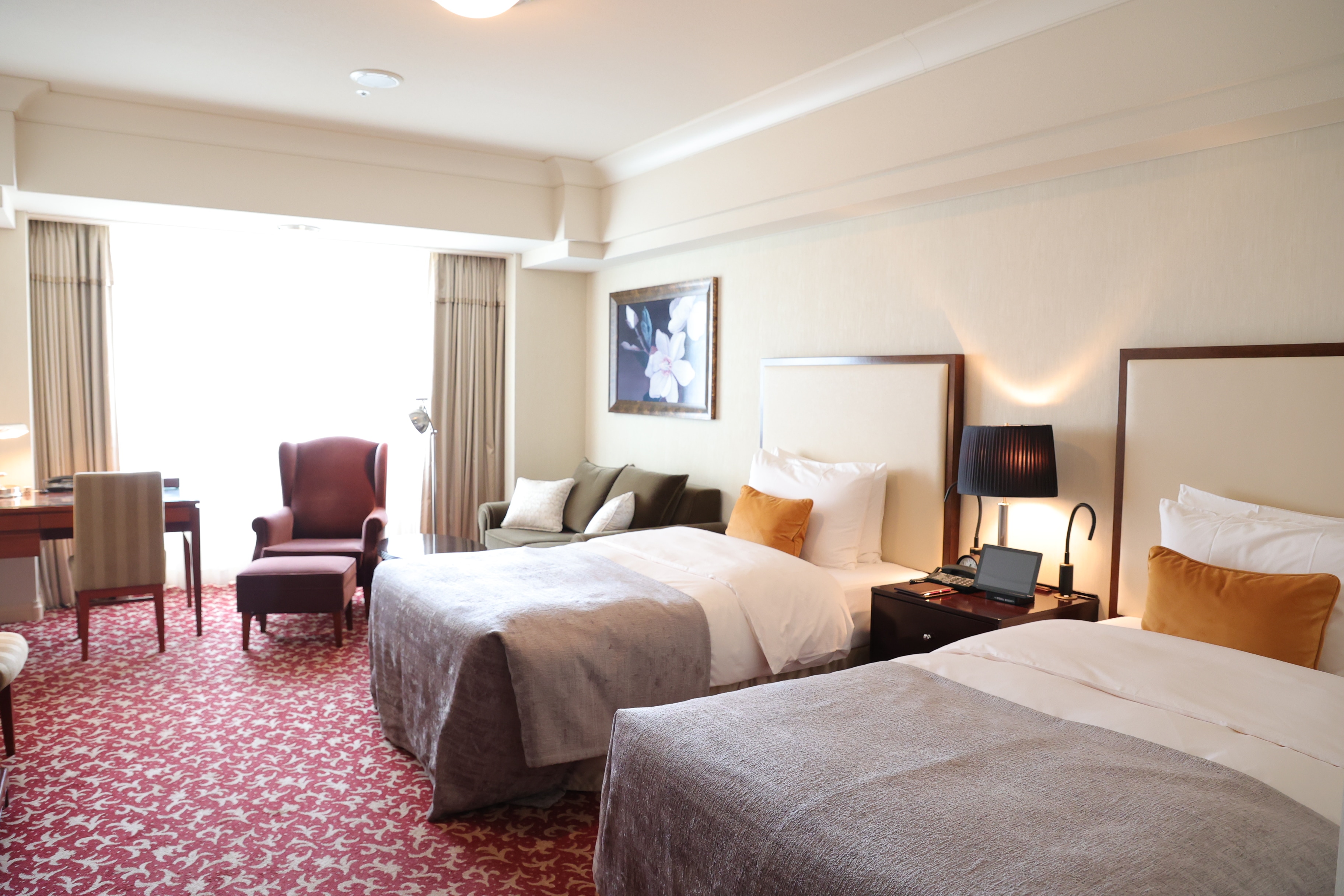 [＜Bangunan Utama＞Imperial Floor Deluxe] Sekitar 42㎡ Twin (contoh)