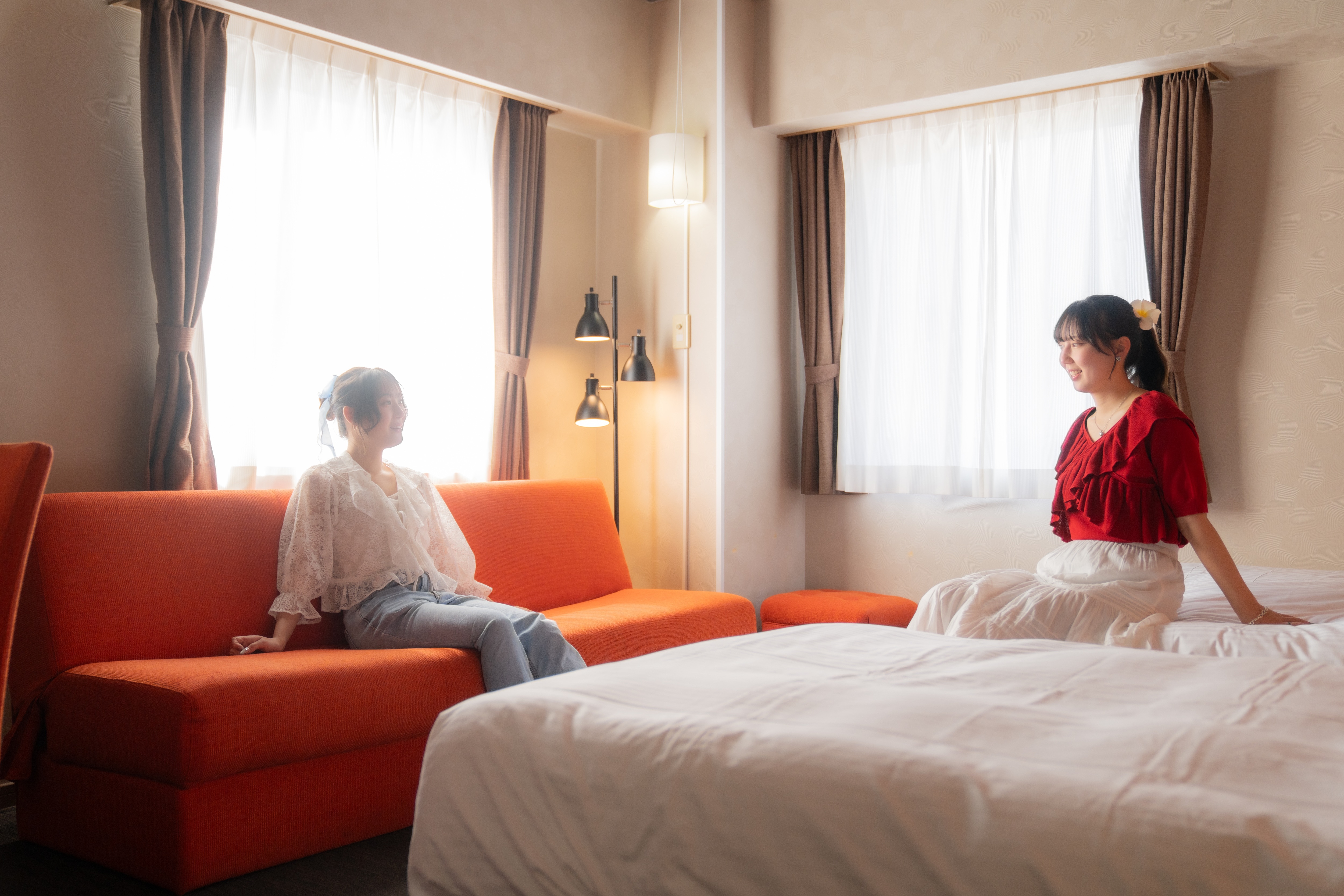 [Main building: Twin room] Usage image