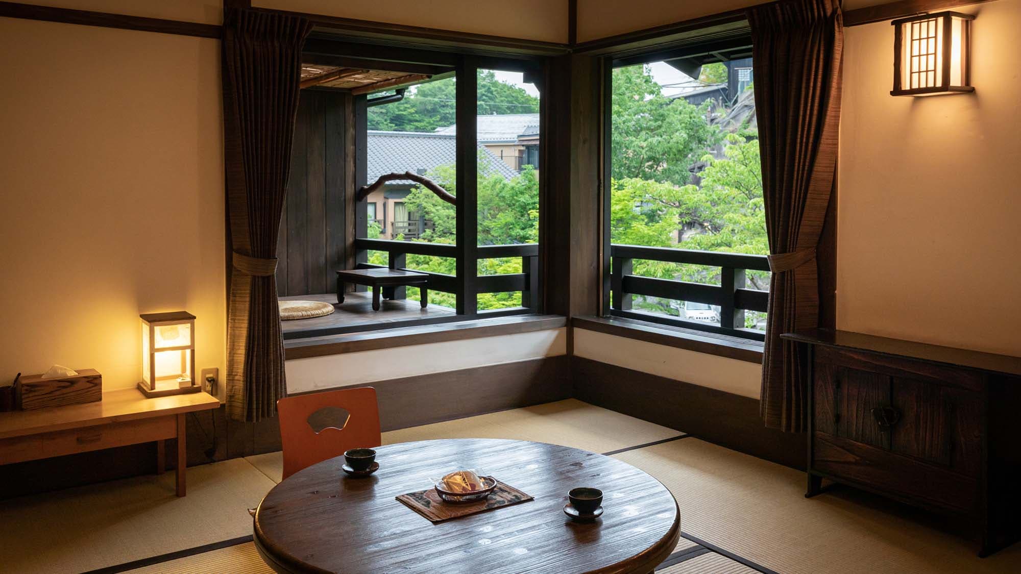 Water: River side Japanese-style room (8 tatami mats)