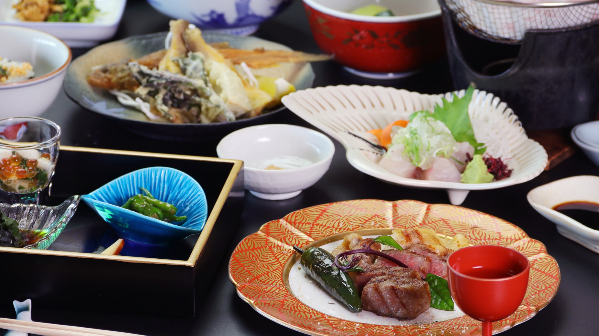 大和雞×大和牛肉